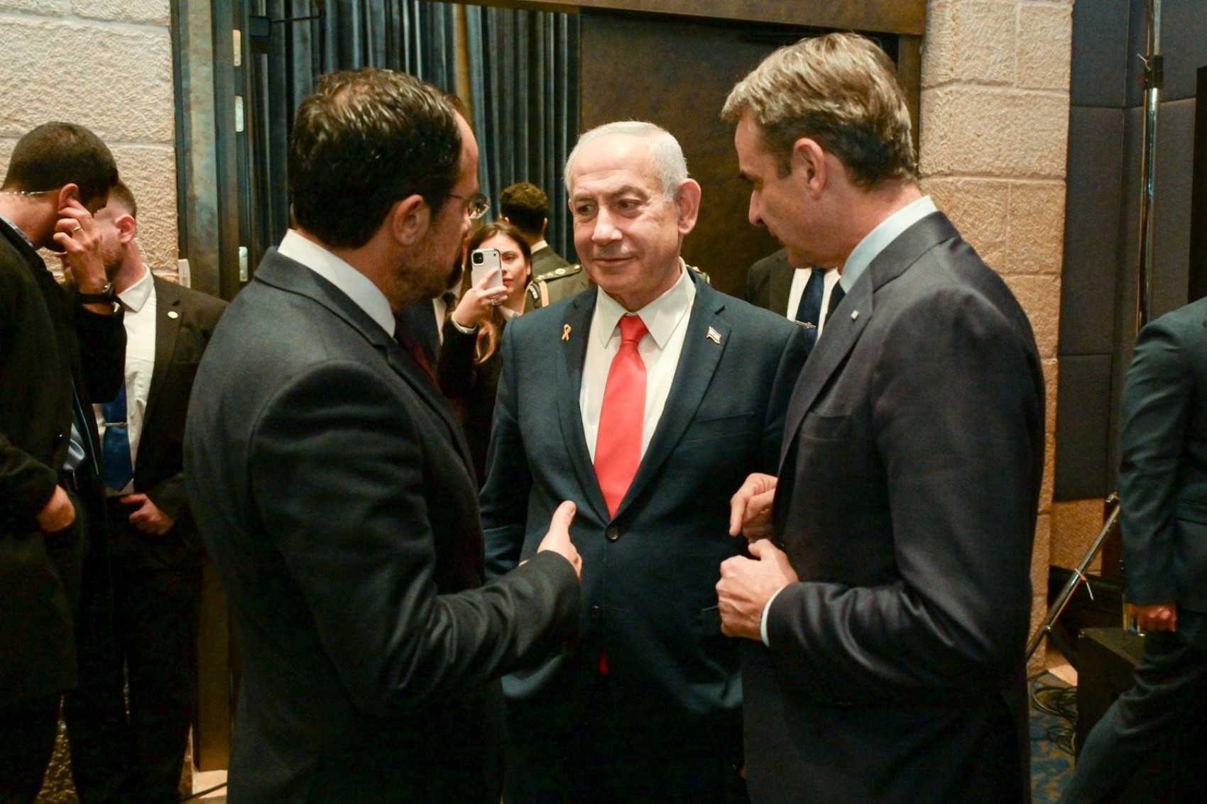 İsrail, Yunanistan ve GKRY arasında üçlü zirve: Türkiye sorusuna yanıt verdi