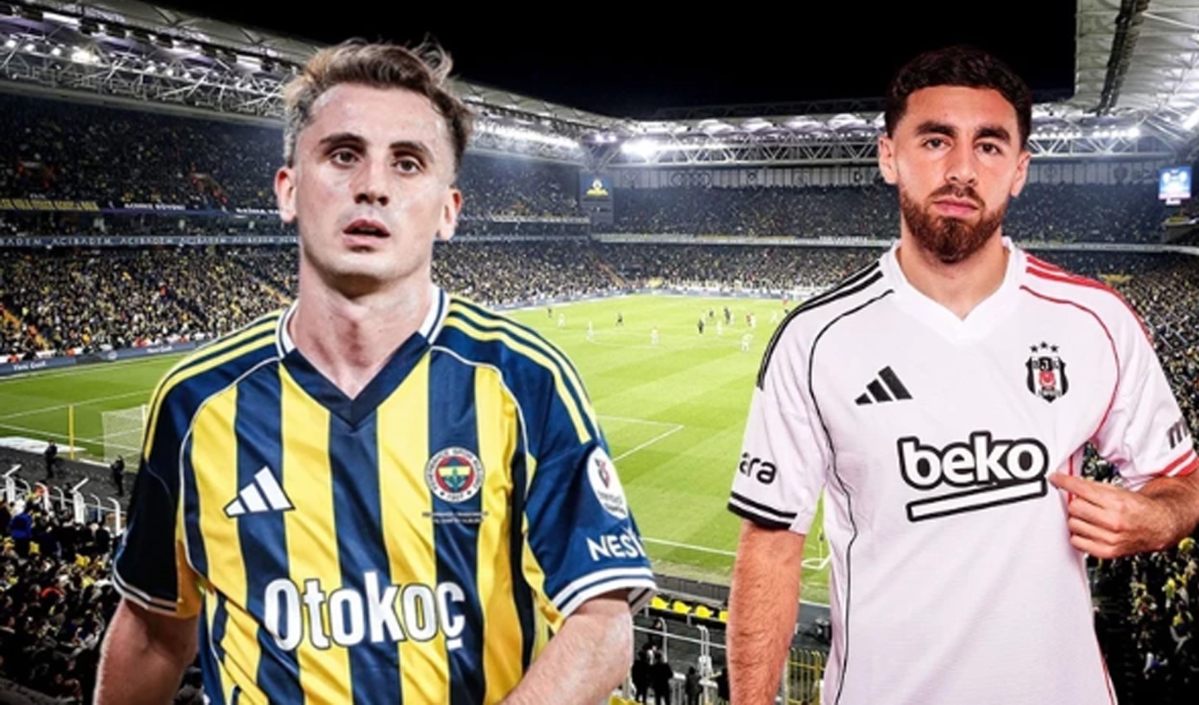 Fenerbahçe- Beşiktaş derbisinde ilk 11'ler belli oldu