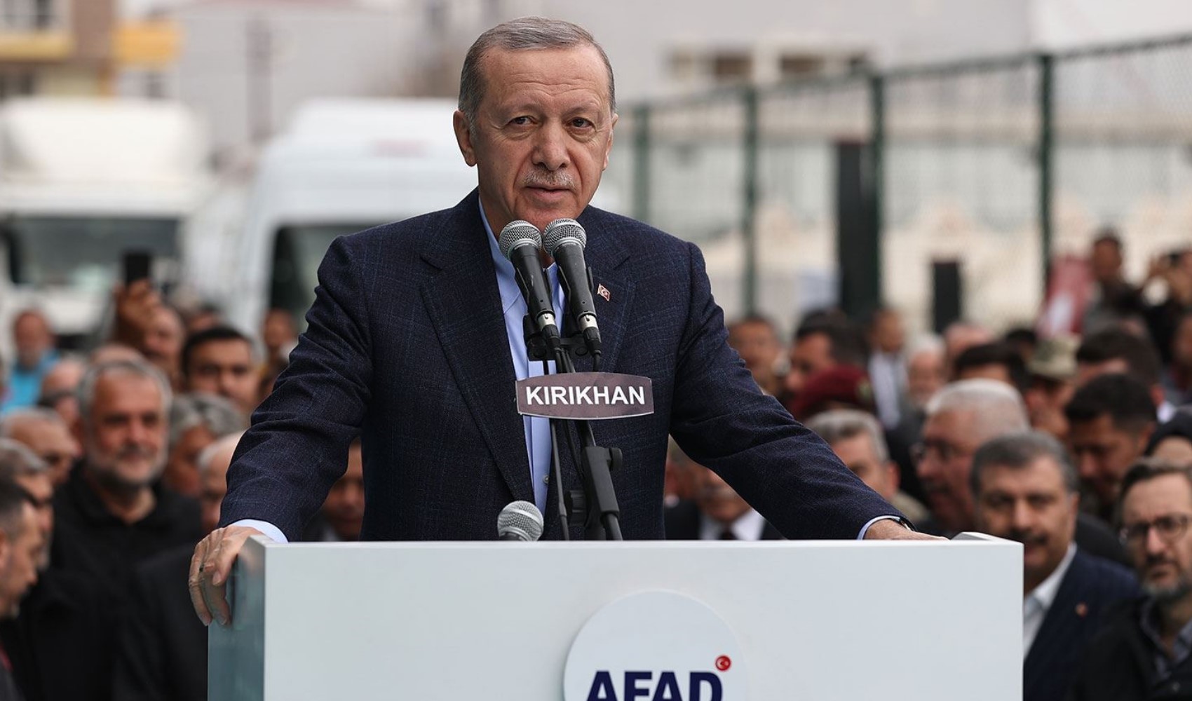 Erdoğan'ın Hatay ziyareti öncesi hazırlıklar dikkat çekti