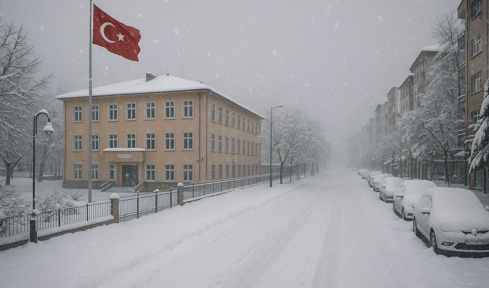 Fırtına ve kar etkisiyle birçok ilde okullarda eğitime ara verildi