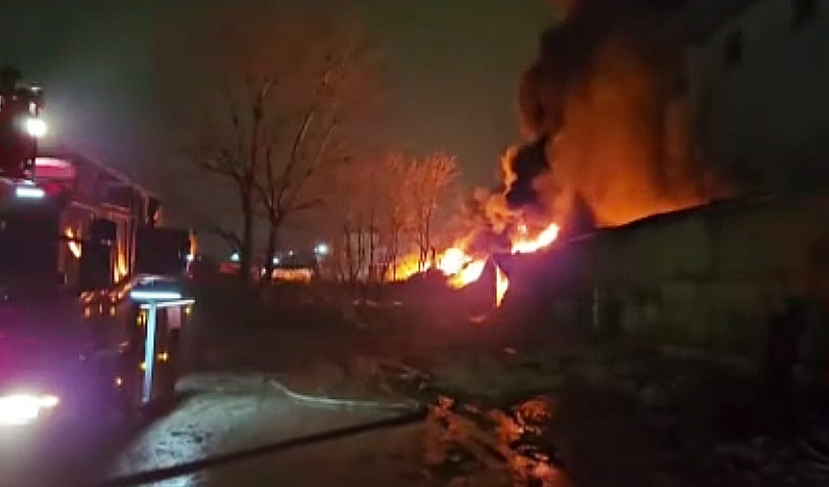 Esenyurt'ta kahve fabrikasında yangın