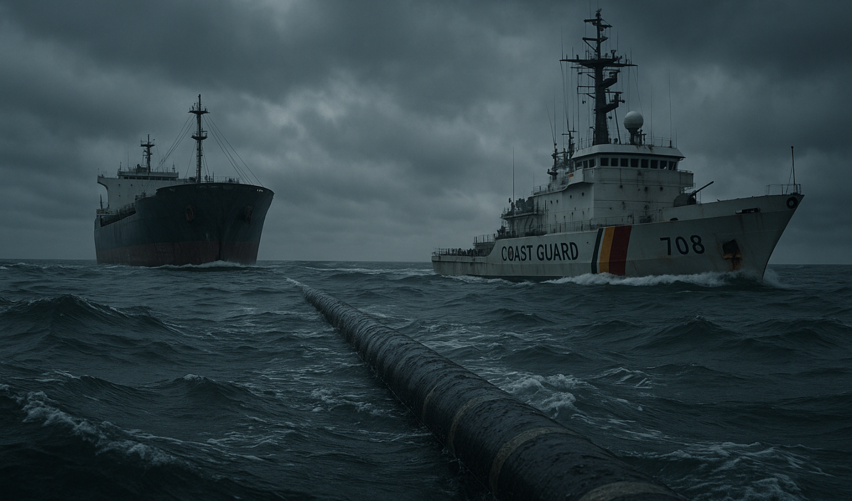 Finlandiya, denizaltı kablosuna zarar veren gemiyi kontrol altına aldı