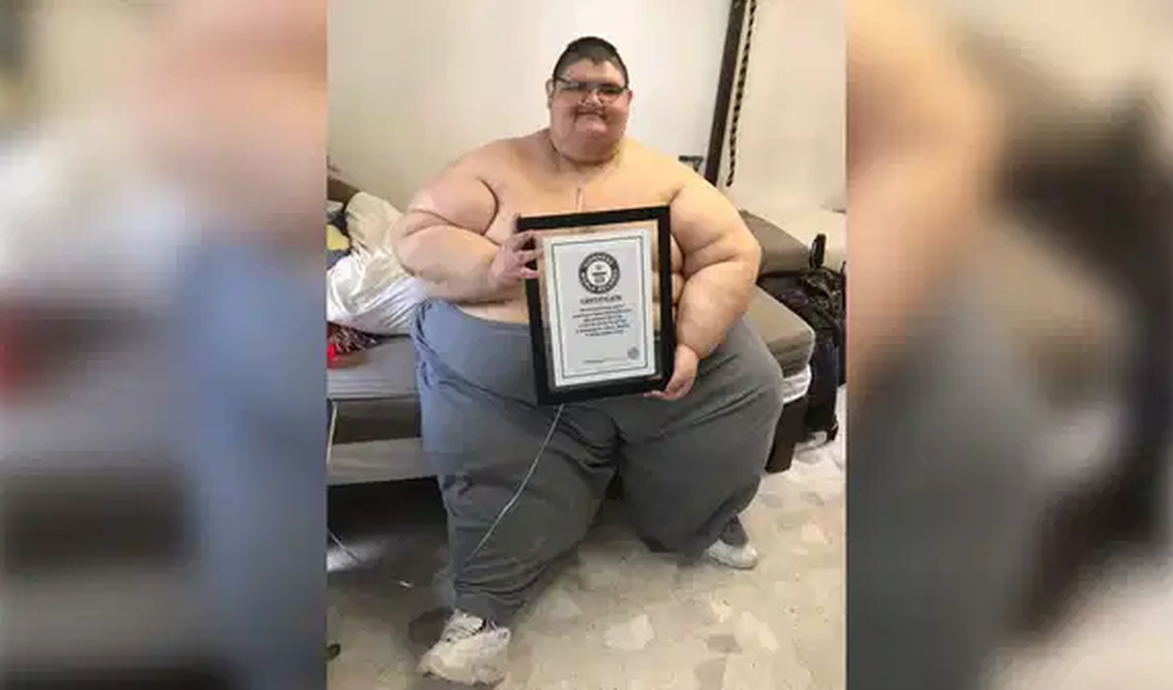 È morto l'ex detentore del record di uomo più pesante del mondo secondo il Guinness
