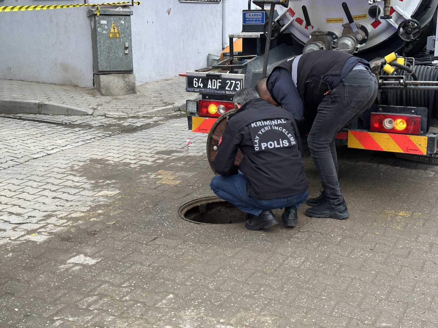 Kanalizasyonda bulunan ceninin kime ait olduğunu polis çözdü