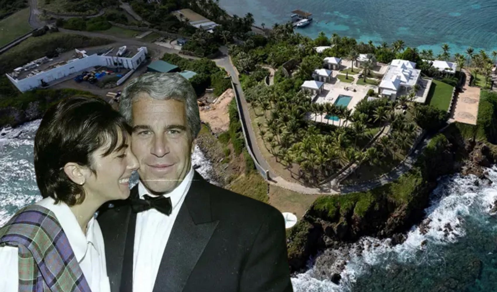 Epstein skandalının yaşandığı adadan ilk fotoğraflar!