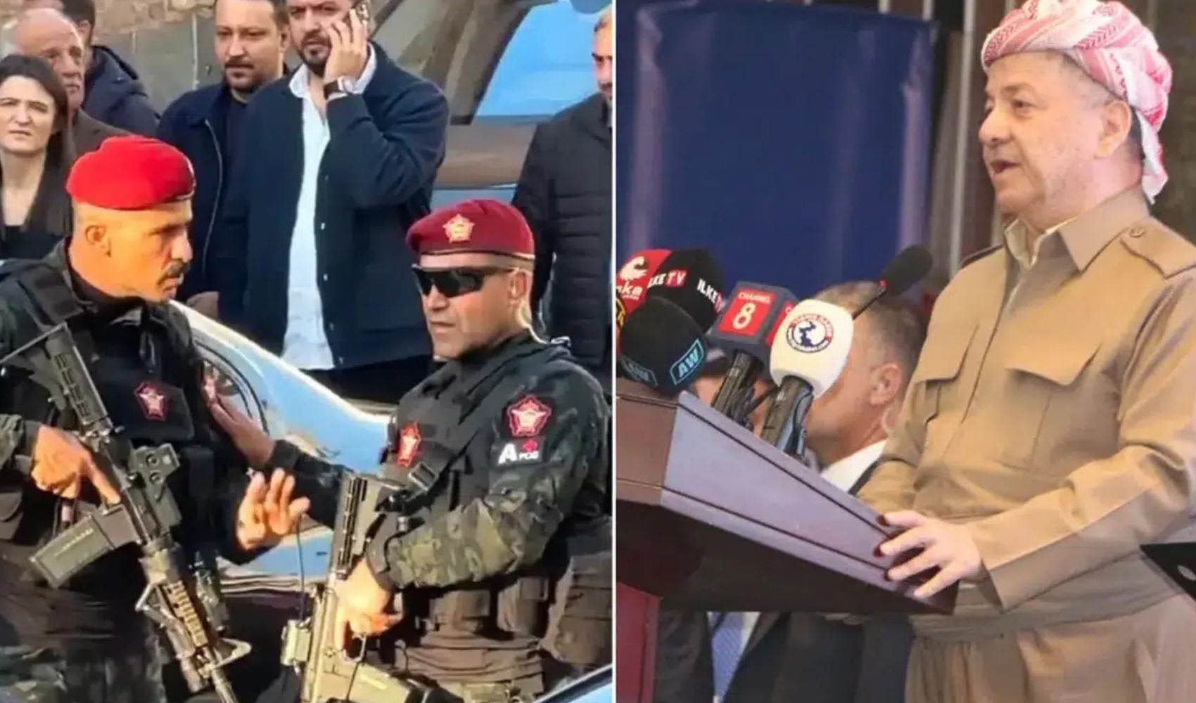 'Peşmergeye alan açmak vatana ihanet suçudur'