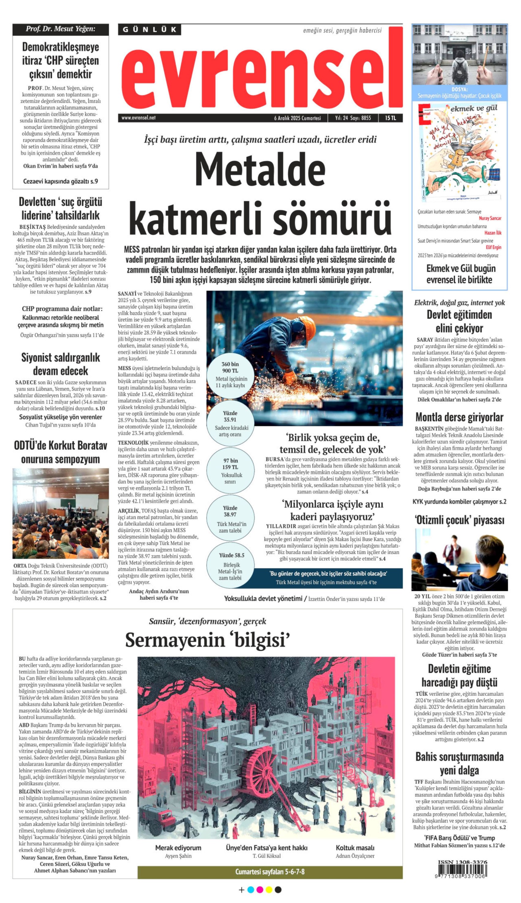 46 kişi gözaltına alınmıştı: Gazeteler, bahis skandalında 2. dalga operasyonunu nasıl gördü? (6 Aralık 2025 gazete manşetleri)