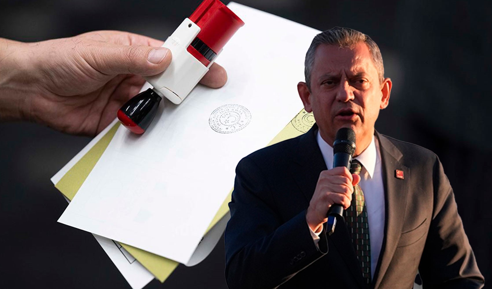 Özgür Özel'in masasındaki ankette beklenmeyen sonuç