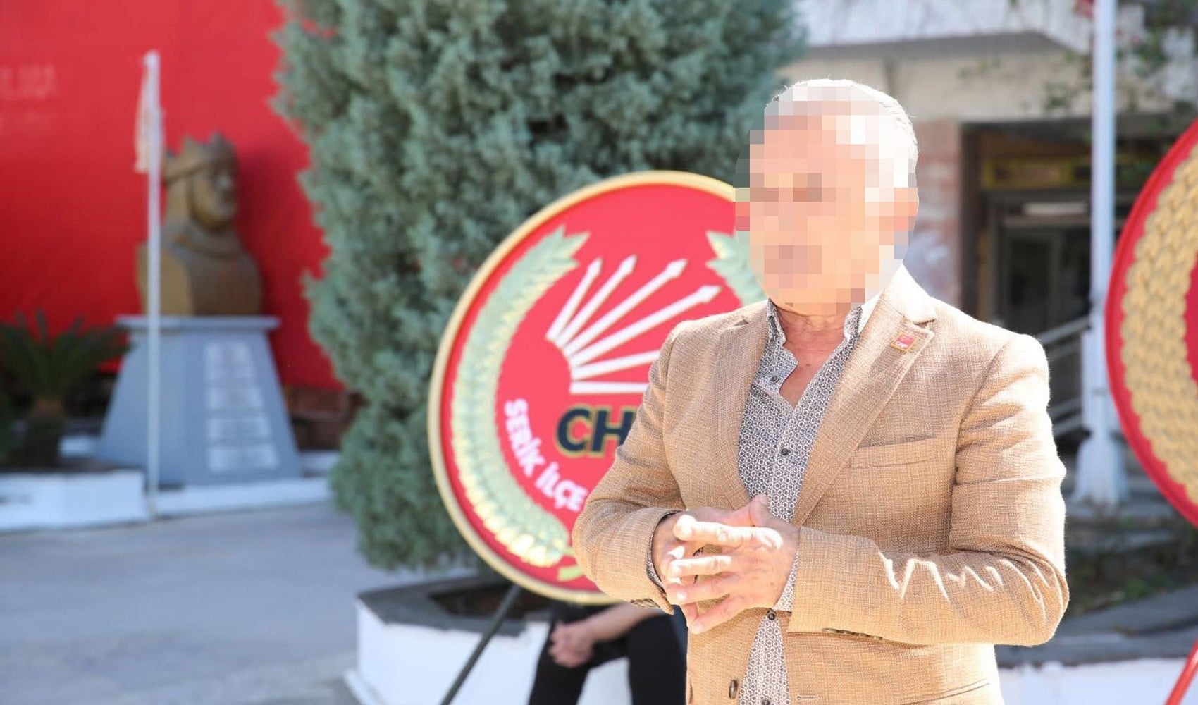 CHP eski Serik İlçe Başkanı rüşvet iddiasıyla gözaltına alındı