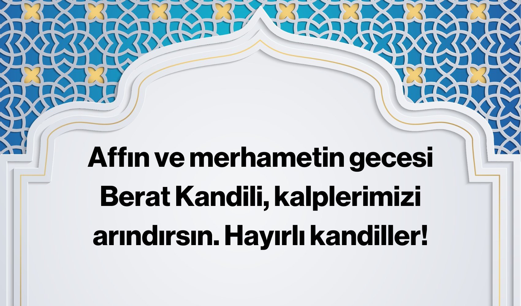 Berat gecesi ne zaman? 2025 Berat kandili ne zaman? Aileye, akrabalara, dostlara göndermek için resimli Berat kandili mesajları