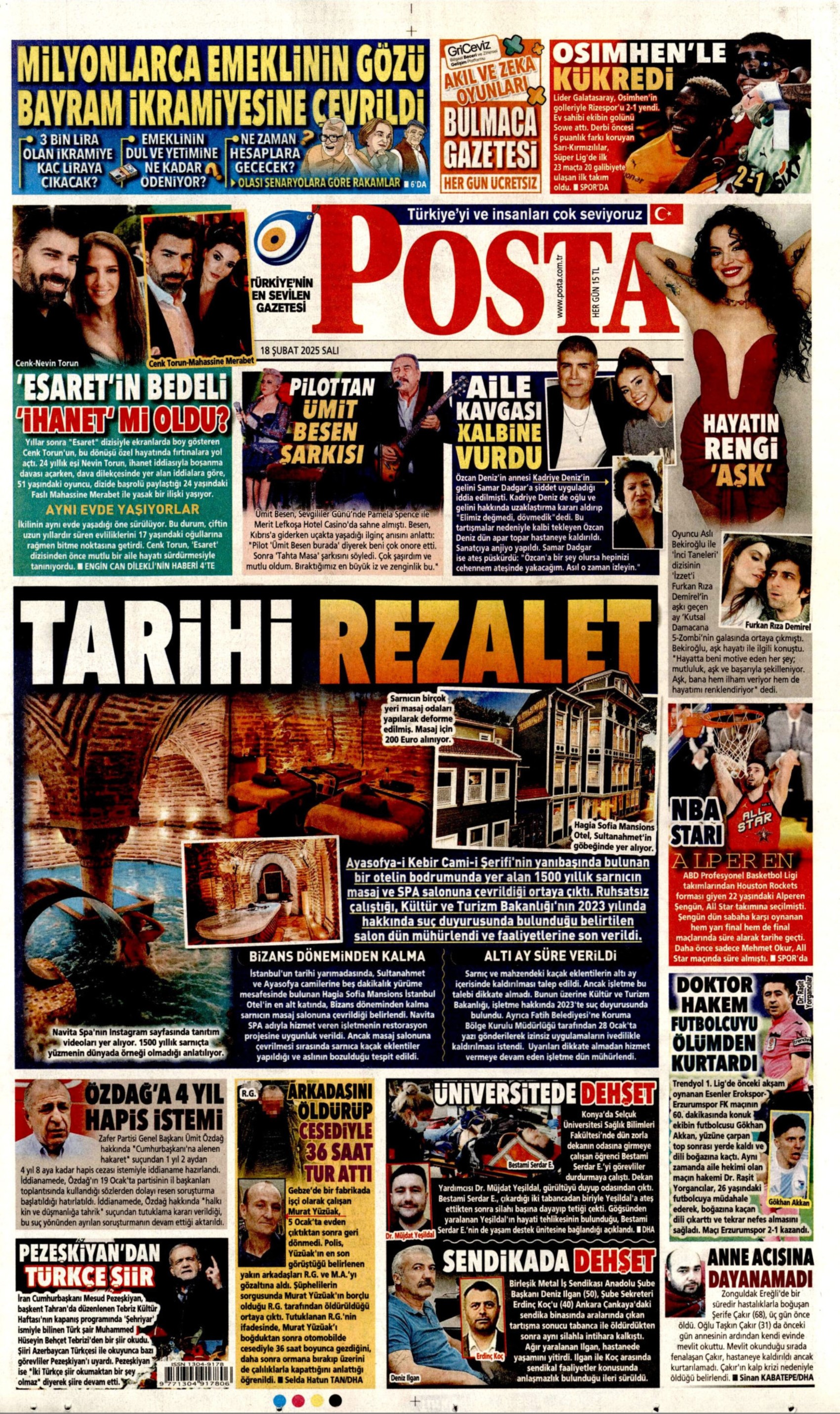 Prime pagine dei giornali del 18 febbraio: la corsa è iniziata prima delle urne
