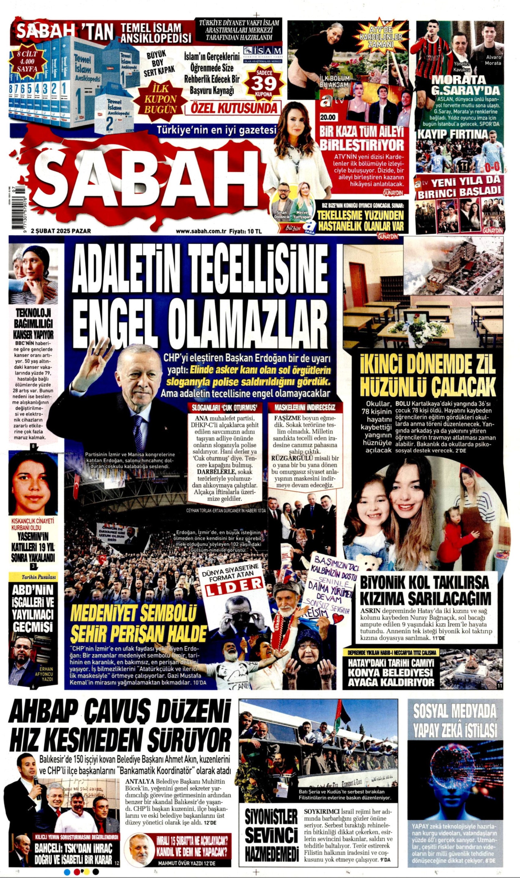 2 Şubat 2025 gazete manşetleri: ‘Teğmenleri ‘verilmeyen emre itaatsizlikten’ ihraç etmişler!'