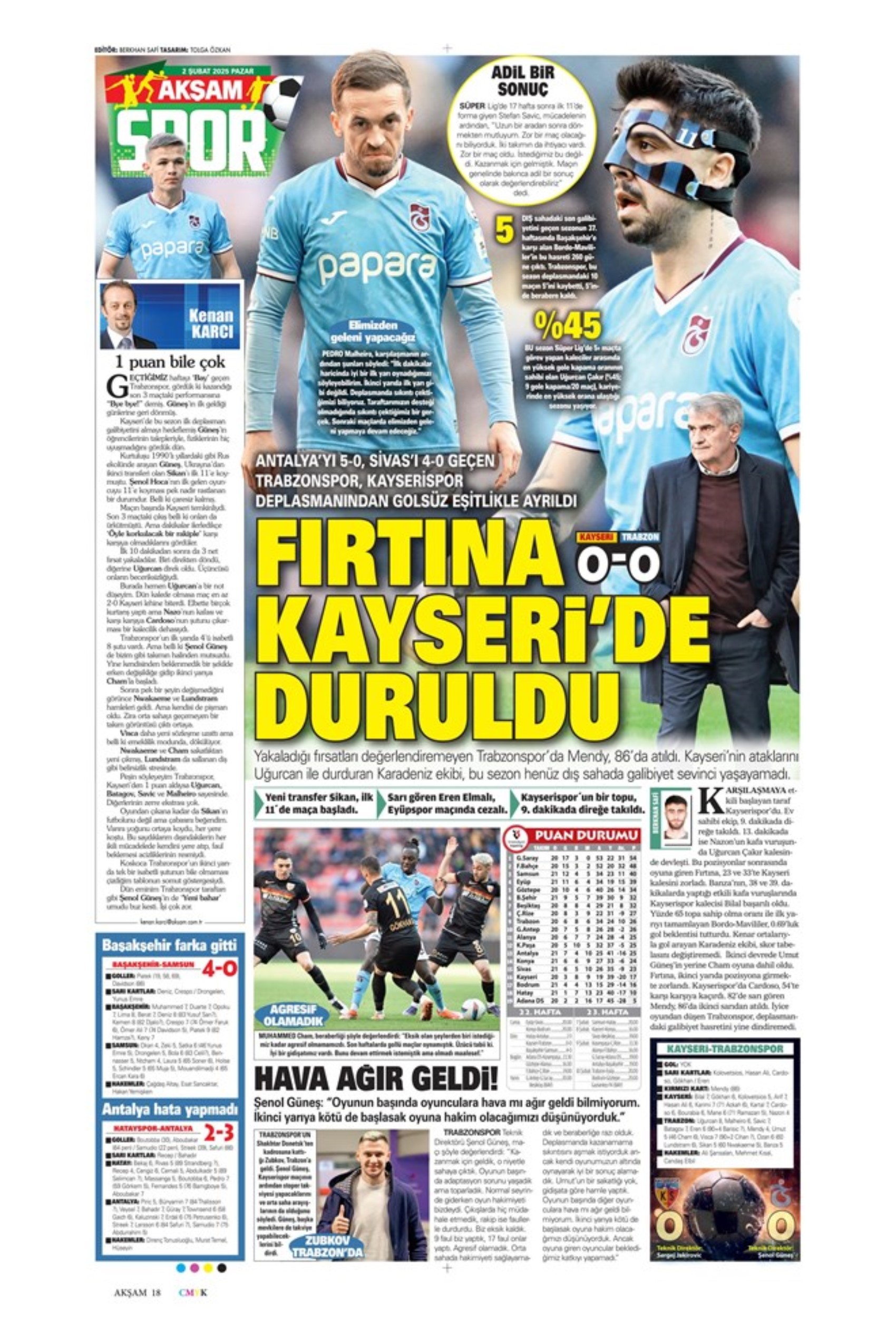 Sporun manşetleri: Fenerbahçe'de hareketli saatler: Maximin 'out' Son 'in'