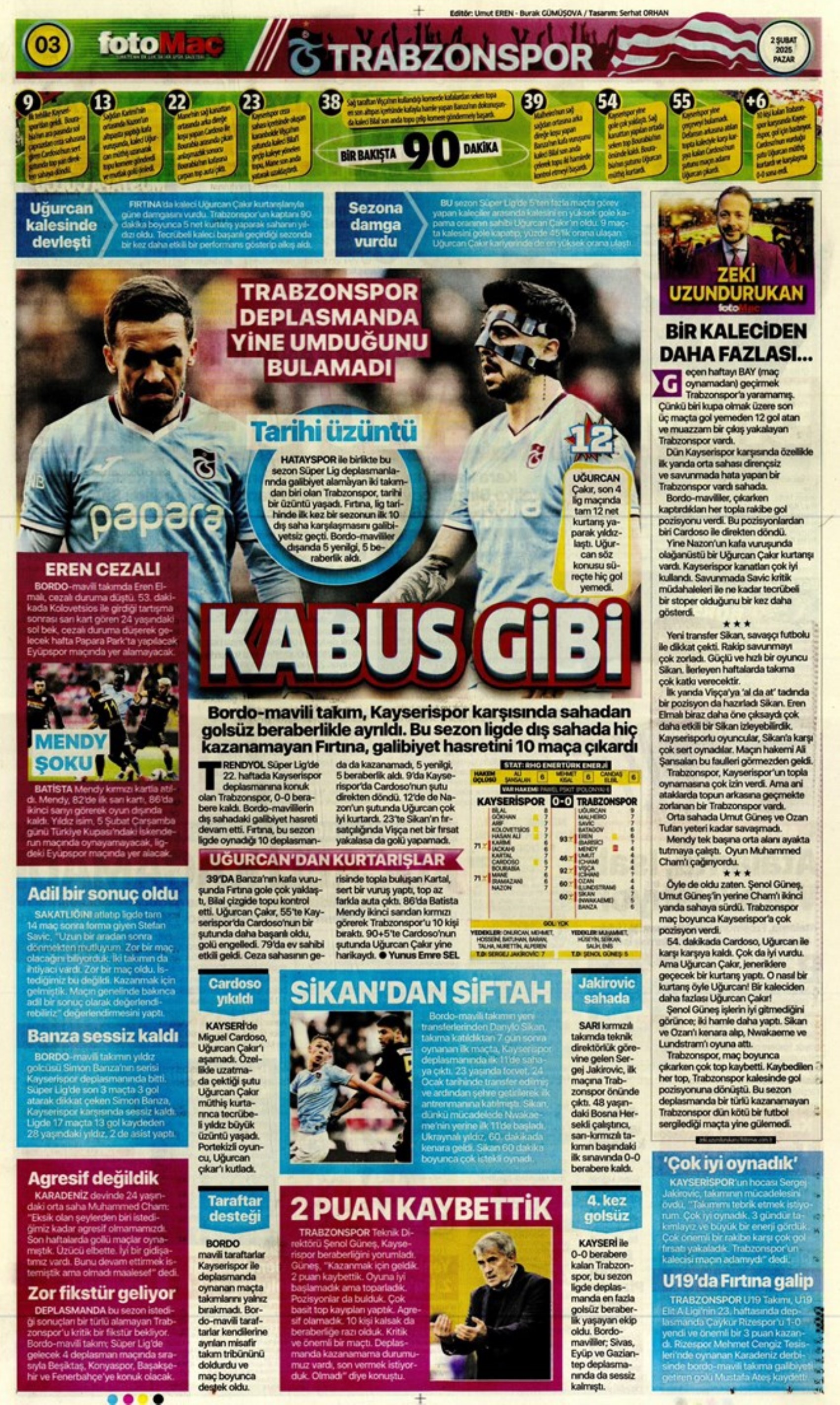 Sporun manşetleri: Fenerbahçe'de hareketli saatler: Maximin 'out' Son 'in'