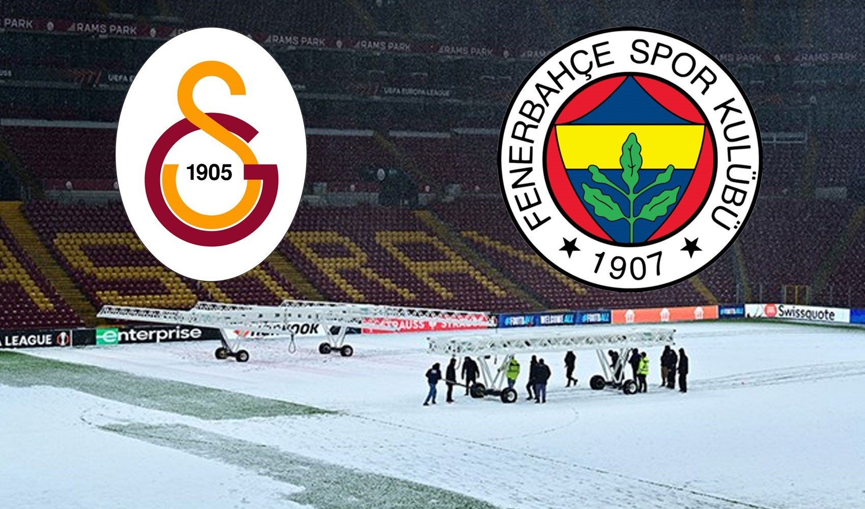 Galatasaray - Fenerbahçe derbisi ertelenebilir! Gözler AZ Alkmaar maçına çevrildi...