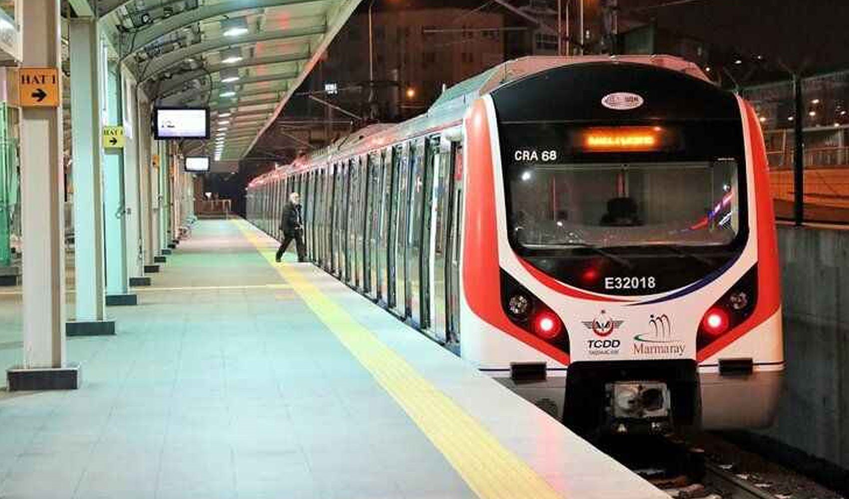 Marmaray'dan sefer saatlerinin uzatılmasına dair duyuru