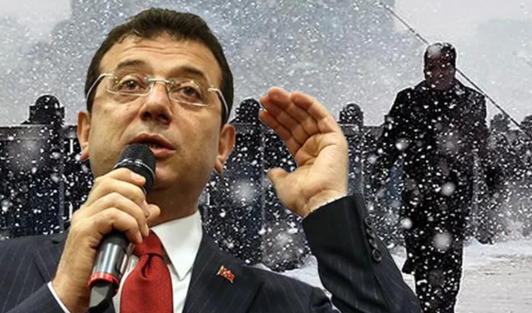 Ekrem İmamoğlu'ndan kar uyarısı: Yağış hangi saatlerde etkili olacak?