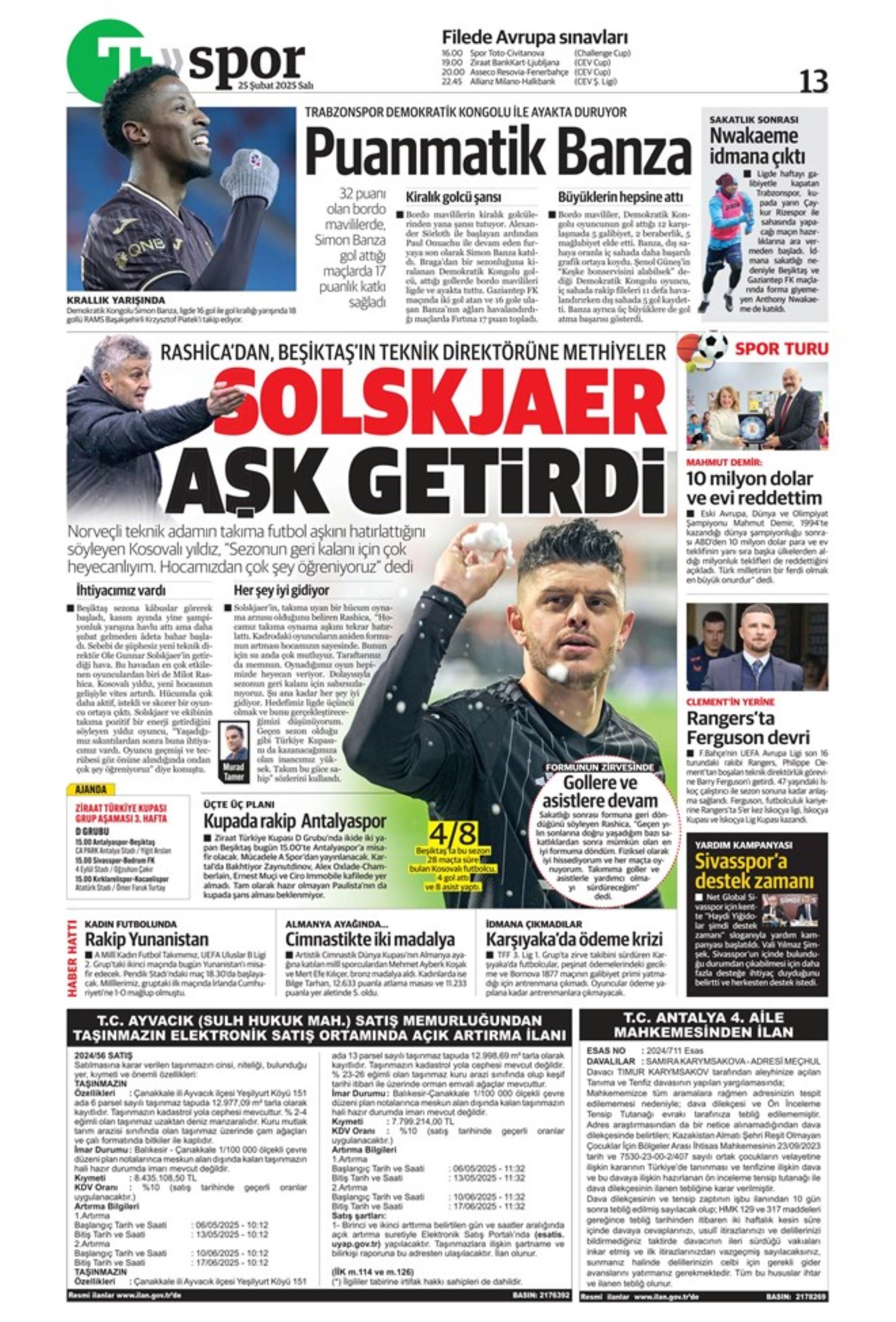 Sporda günün manşetleri... Seyrantepe'de gol çıkmadı: Mourinho ve Okan Buruk arasında demeç savaşları