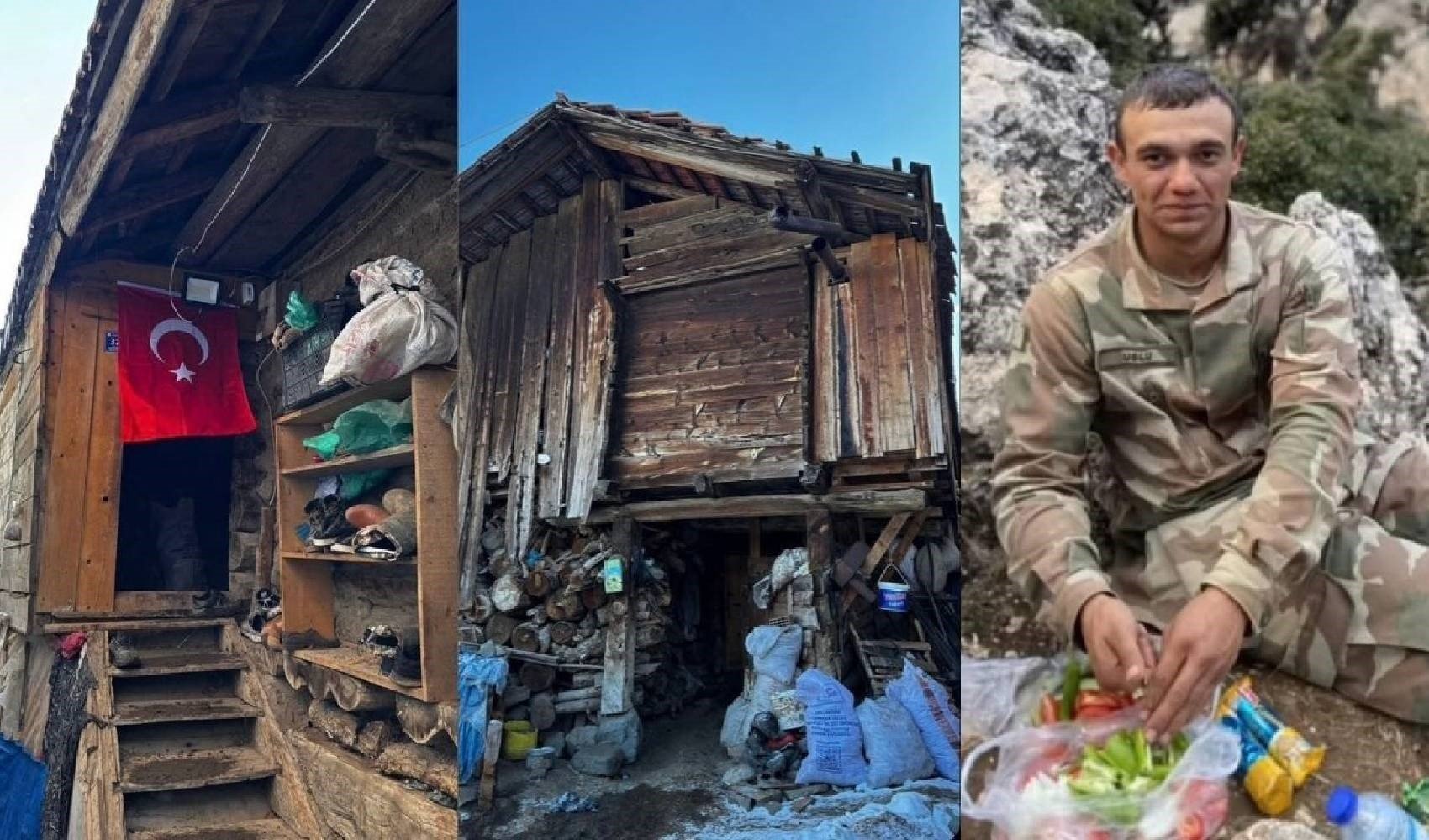 Yürek yakan şehit evini, bakanlık yeniden yapacak: 'Şehidimize bir ev alamıyor musunuz?'