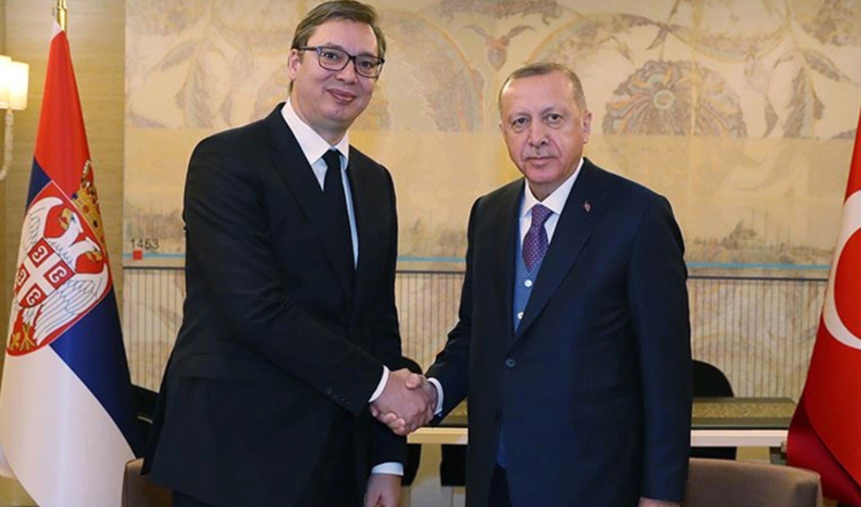 Cumhurbaşkanı Erdoğan, Sırbistan Cumhurbaşkanı Vucic ile görüştü