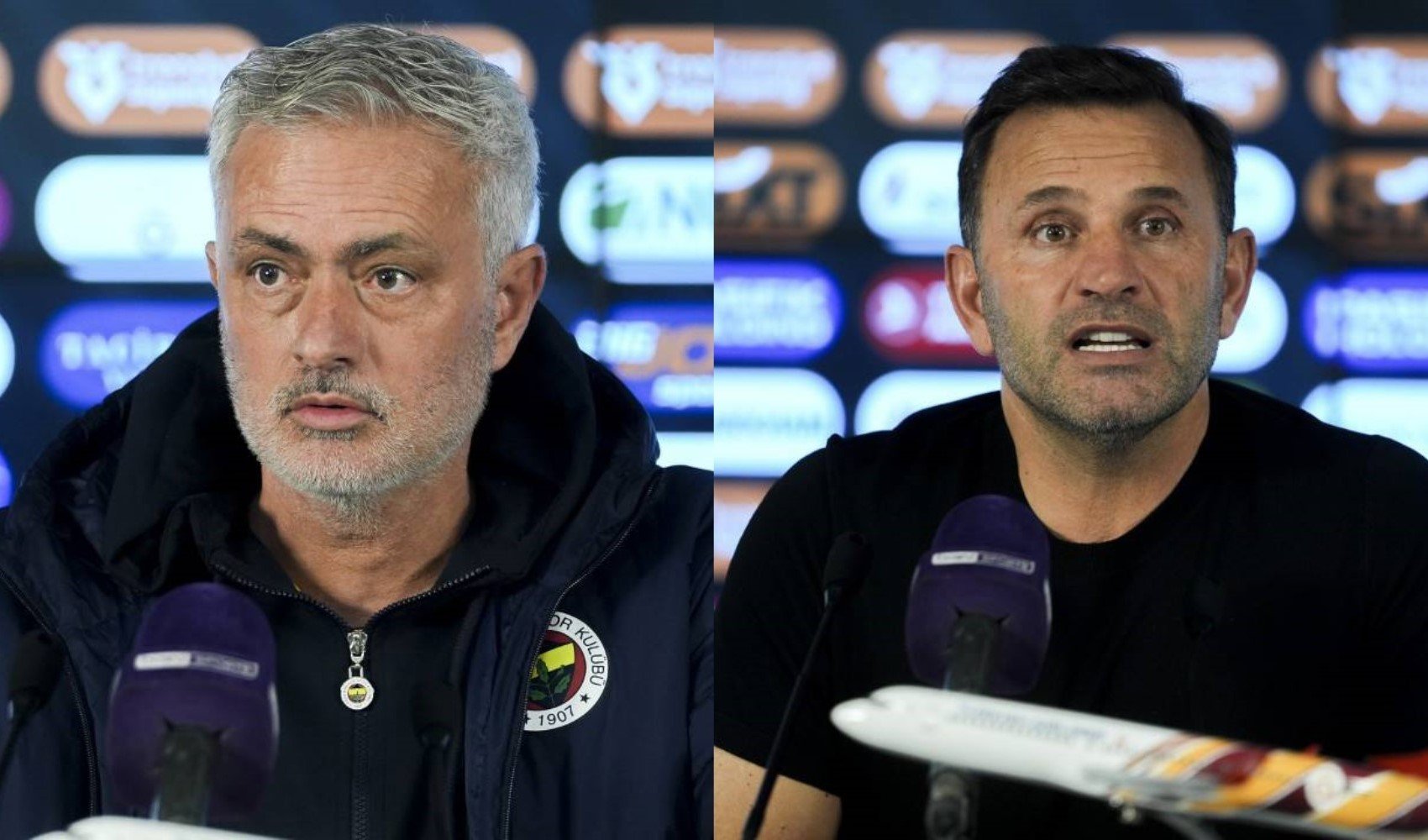 TFF duyurdu: Okan Buruk ve Jose Mourinho PFDK'ya sevk edildi