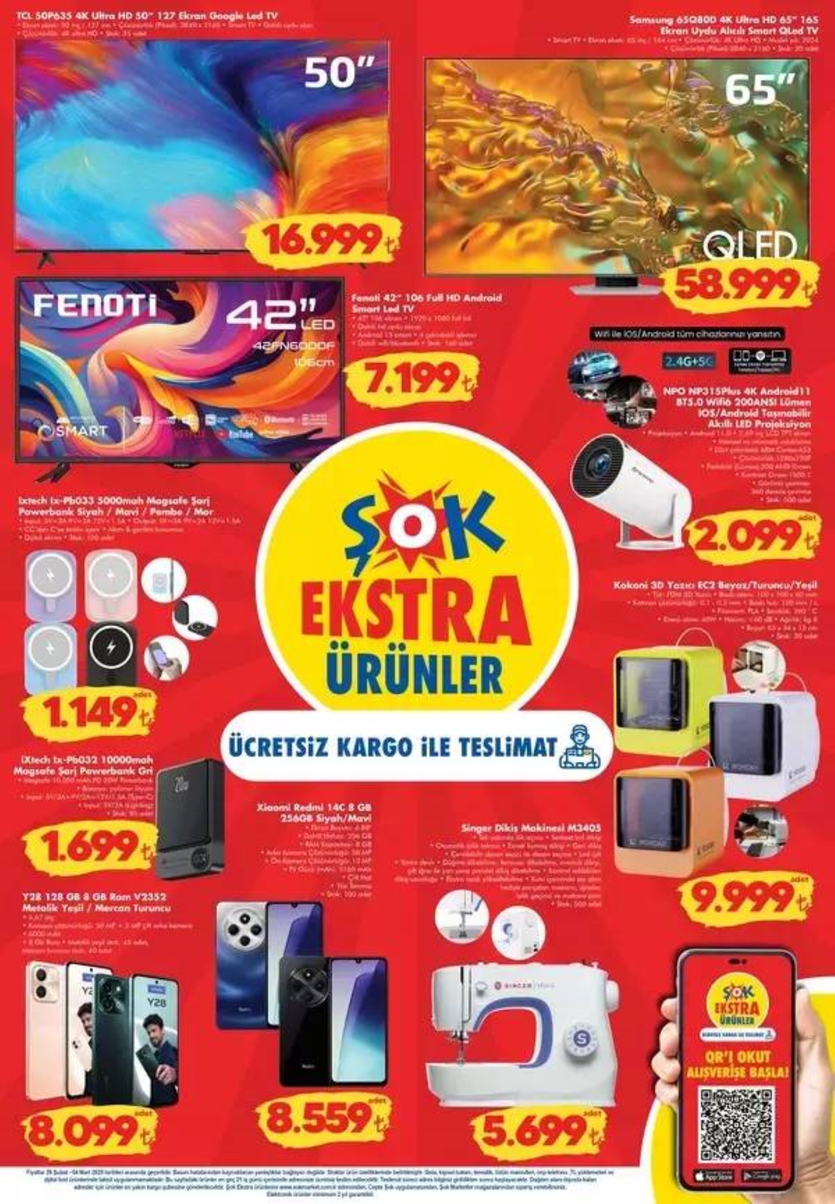 26 Şubat ŞOK Aktüel ürünler kataloğu yayınlandı! ŞOK markete hangi ürünler geliyor? İndirimde neler var?
