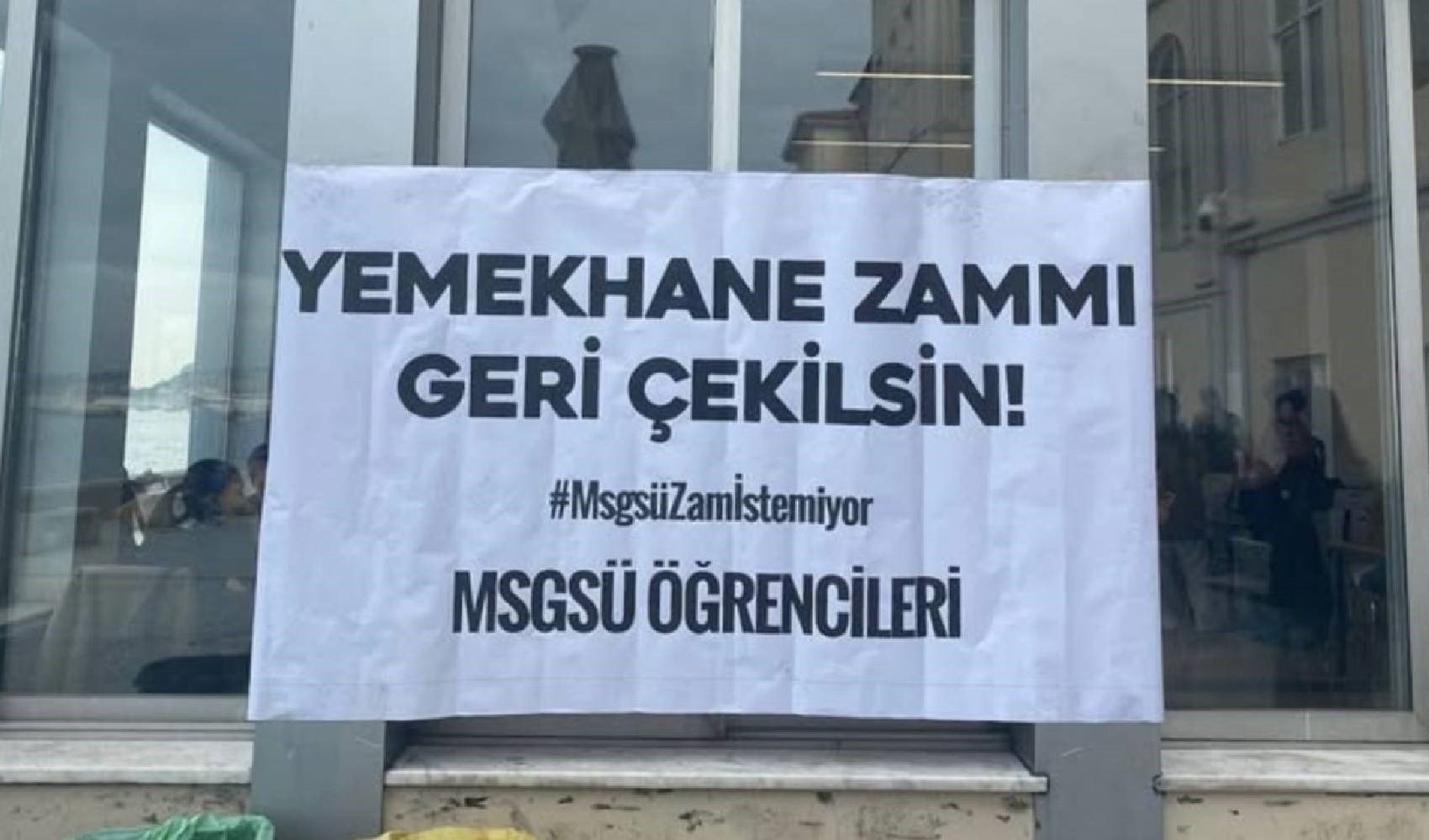 MSGSÜ öğrencileri isyanda! Yemekhane ücretleri 3 kez zamlanarak 40 TL oldu!