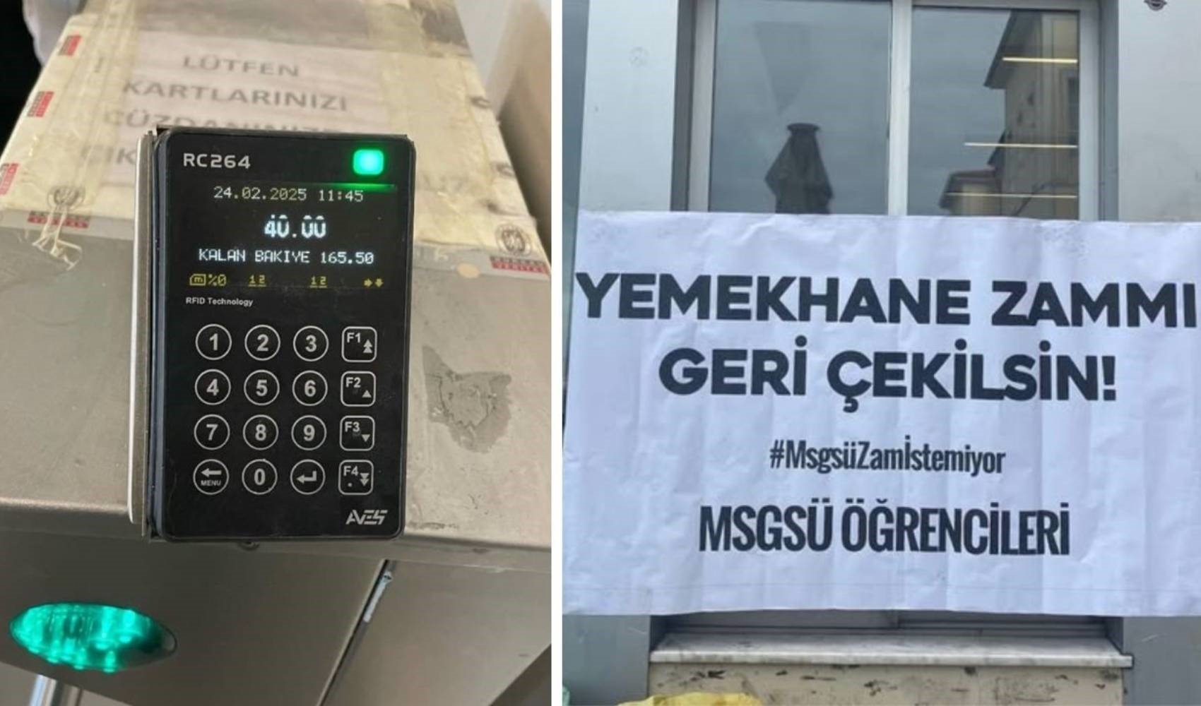 MSGSÜ öğrencileri isyanda! Yemekhane ücretleri 3 kez zamlanarak 40 TL oldu!