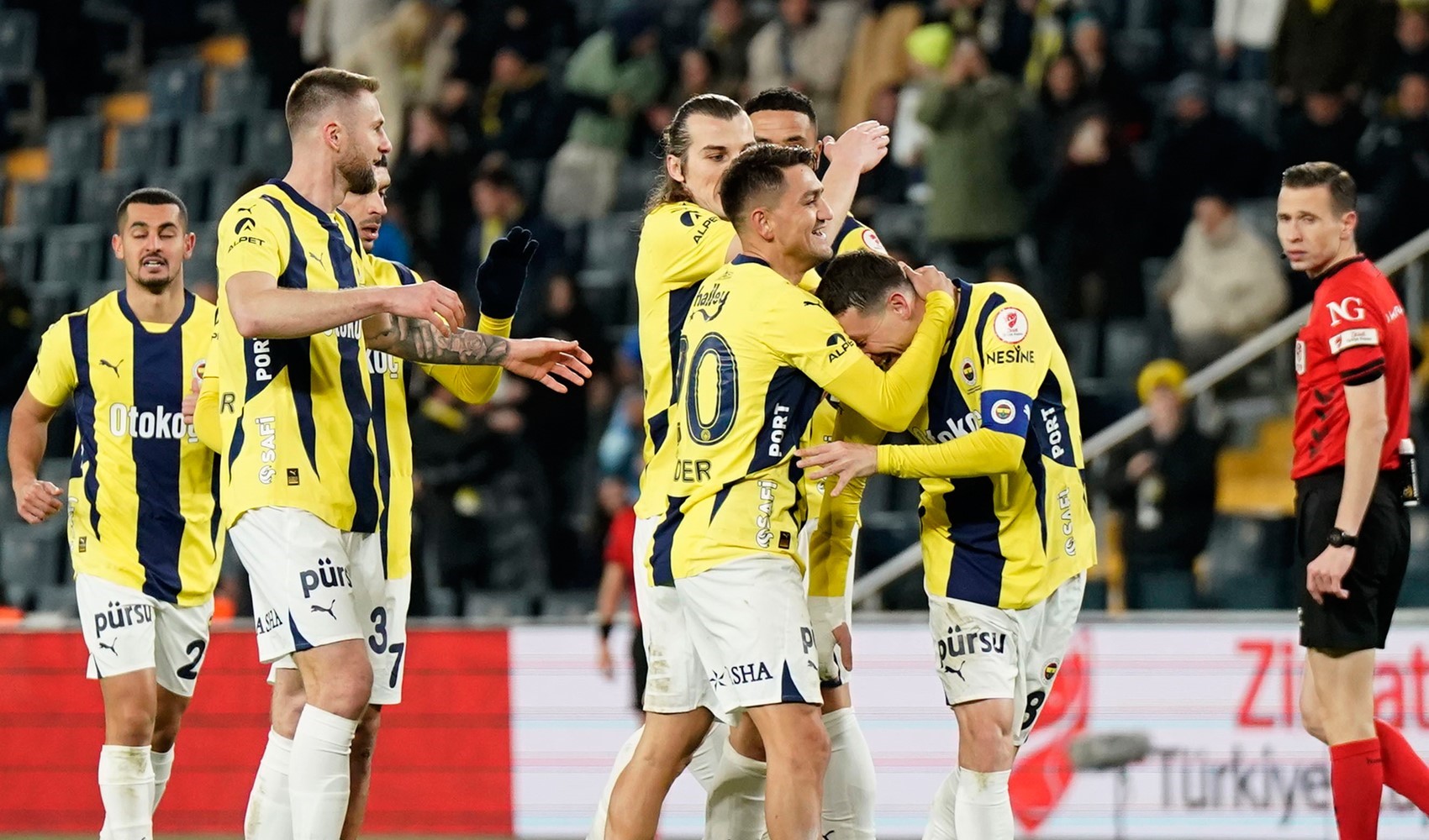 Fenerbahçe kupada gol olup yağdı