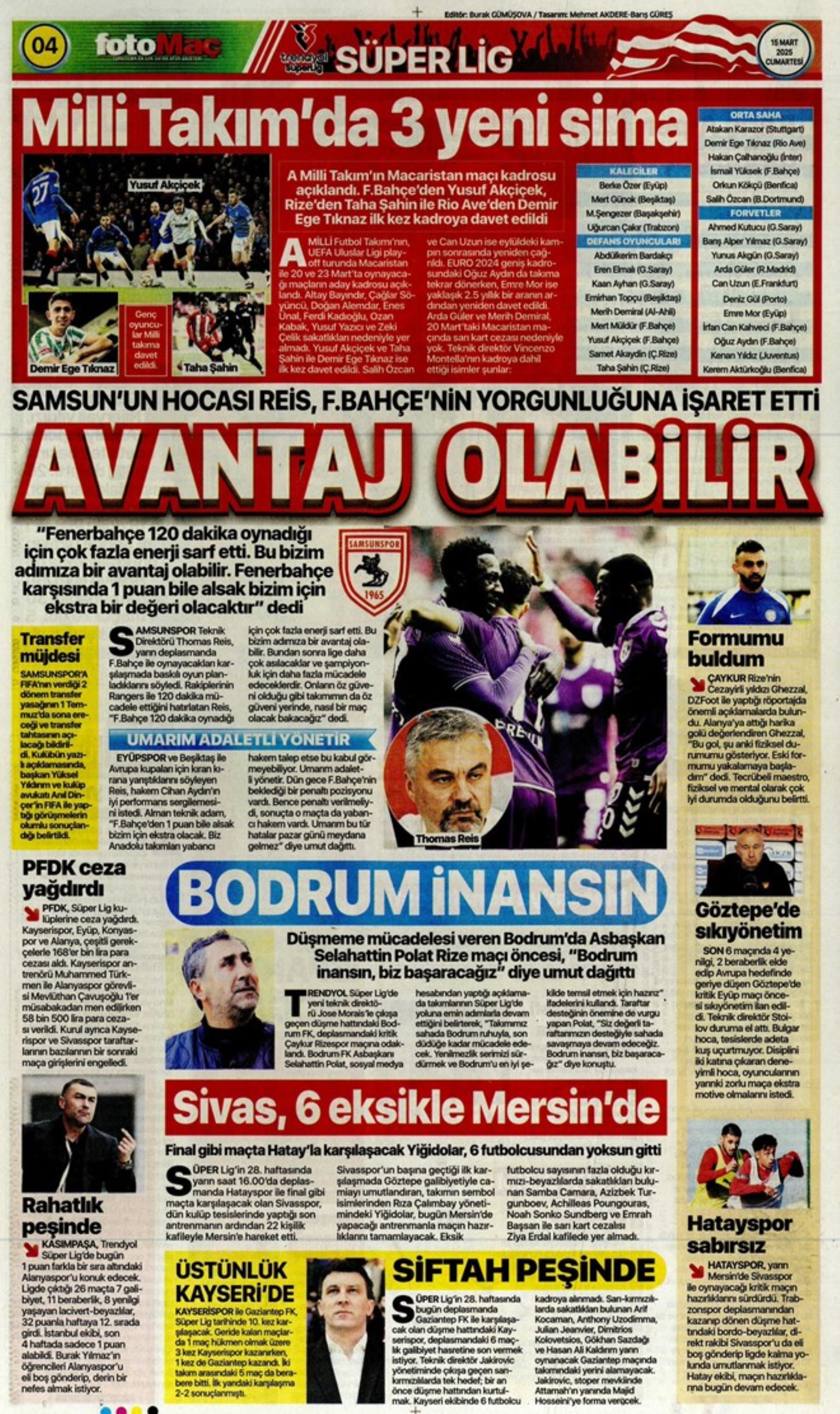 Sporda günün manşetleri: Osimhen kasırgası! UEFA Mourinho'dan rövanş mı aldı?