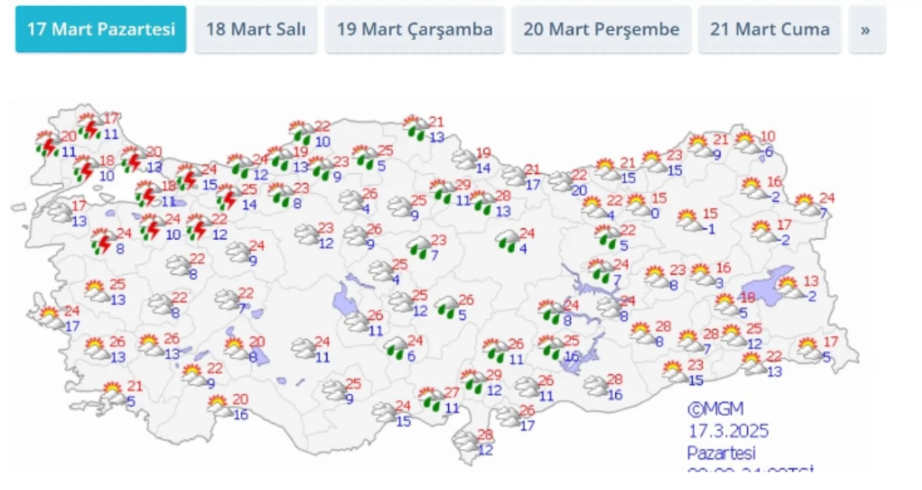 Meteoroloji gün ve saat vererek uyardı: Lodos ve kuvvetli yağış geliyor
