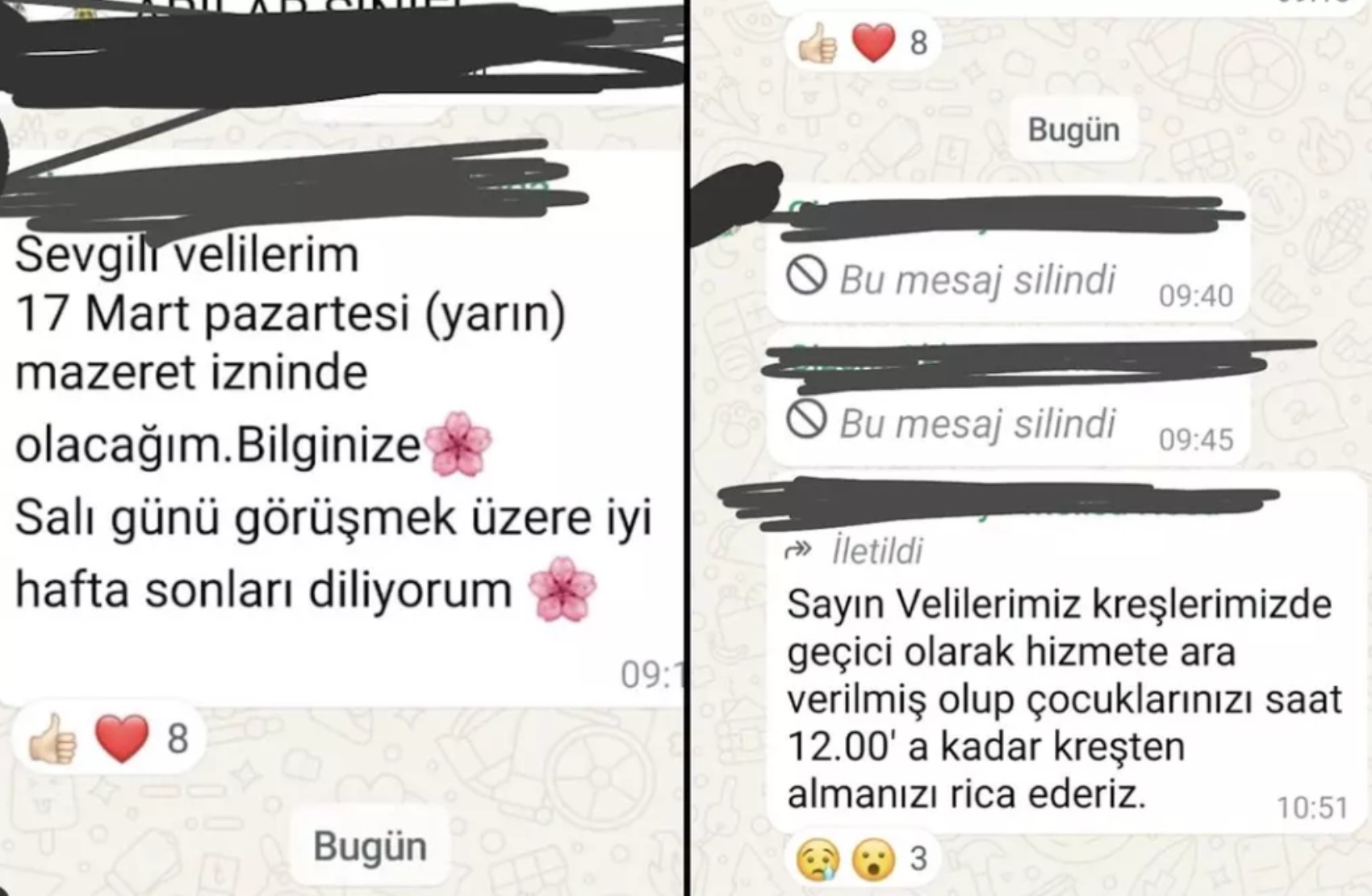 İmamoğlu'nun gözaltına alınması sonrası 'kreşler kapatıldı' iddiası! Veliler gelen mesajları paylaştı