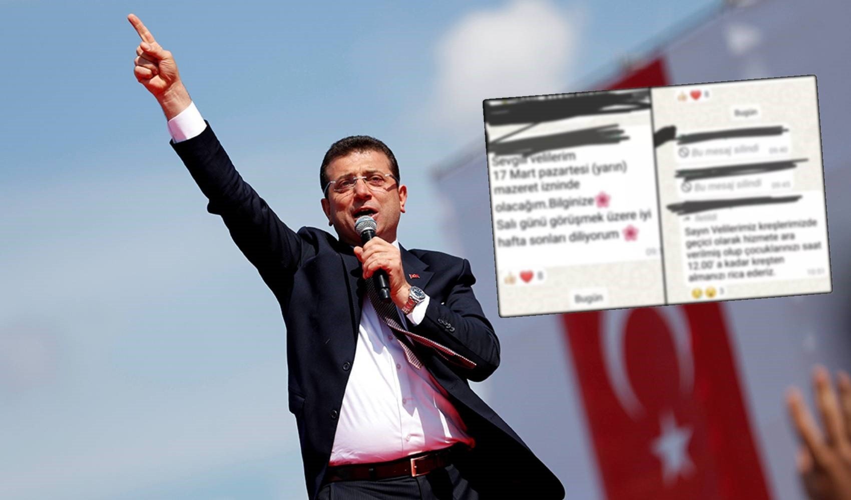 İmamoğlu'nun gözaltına alınması sonrası 'kreşler kapatıldı' iddiası! Veliler gelen mesajları paylaştı