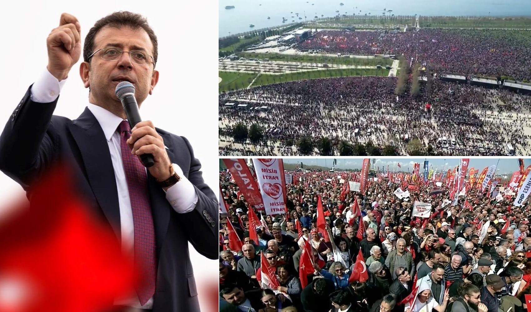 Il messaggio di Ekrem İmamoğlu da Maltepe: 