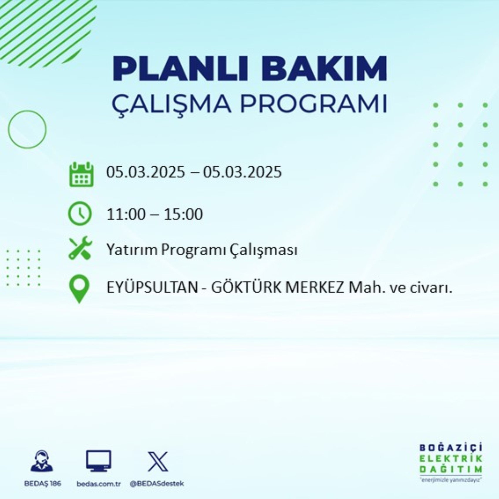 BEDAŞ açıkladı... İstanbul'da elektrik kesintisi: 5 Mart'ta hangi mahalleler etkilenecek?