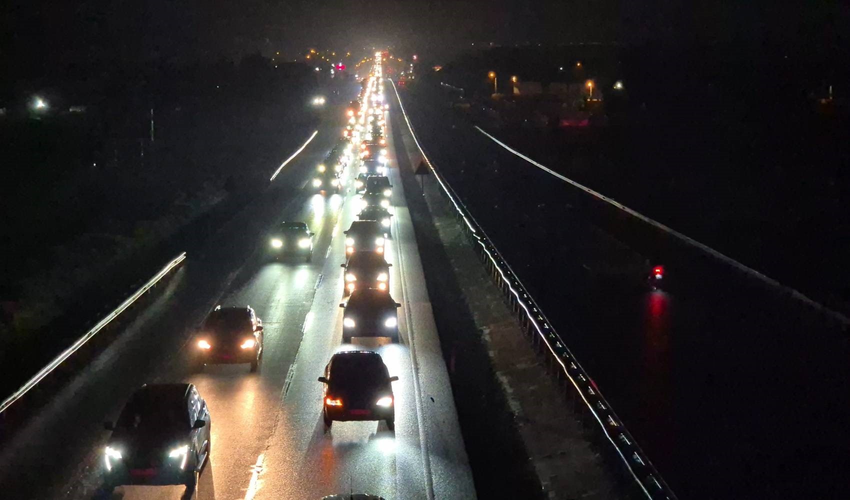 Tekirdağ’da tatil dönüşü trafiği
