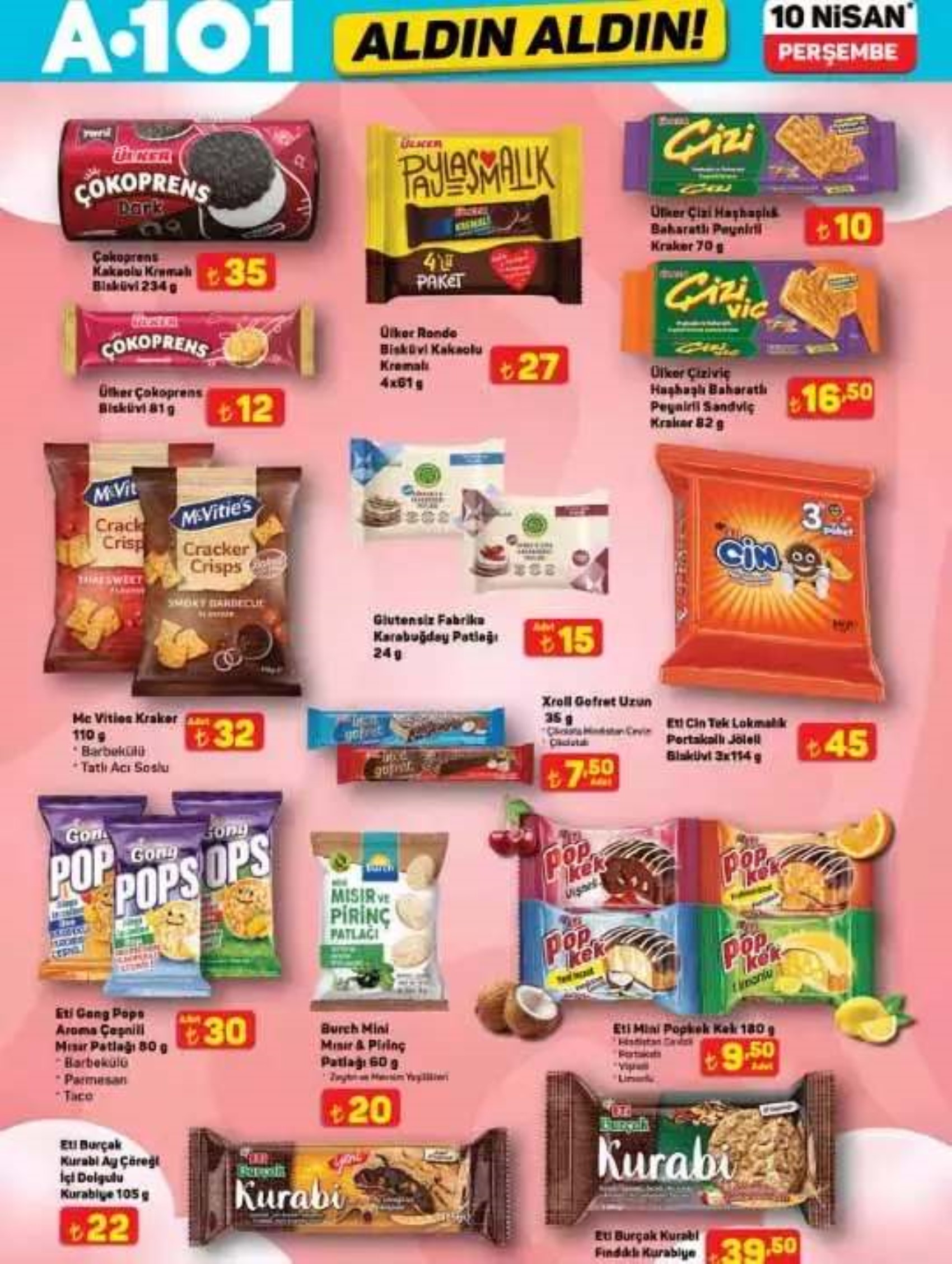 A101 Aldın Aldın kataloğu yayımlandı! 10 Nisan Perşembe A101 marketlere hangi ürünler geliyor? İndirimde neler var