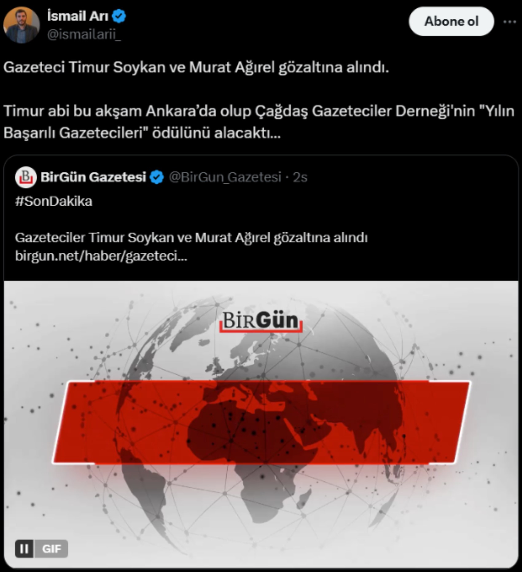Gazetecilere gözaltı siyaset ve medyayı ayağa kaldırdı! Tepkiler peş peşe geldi