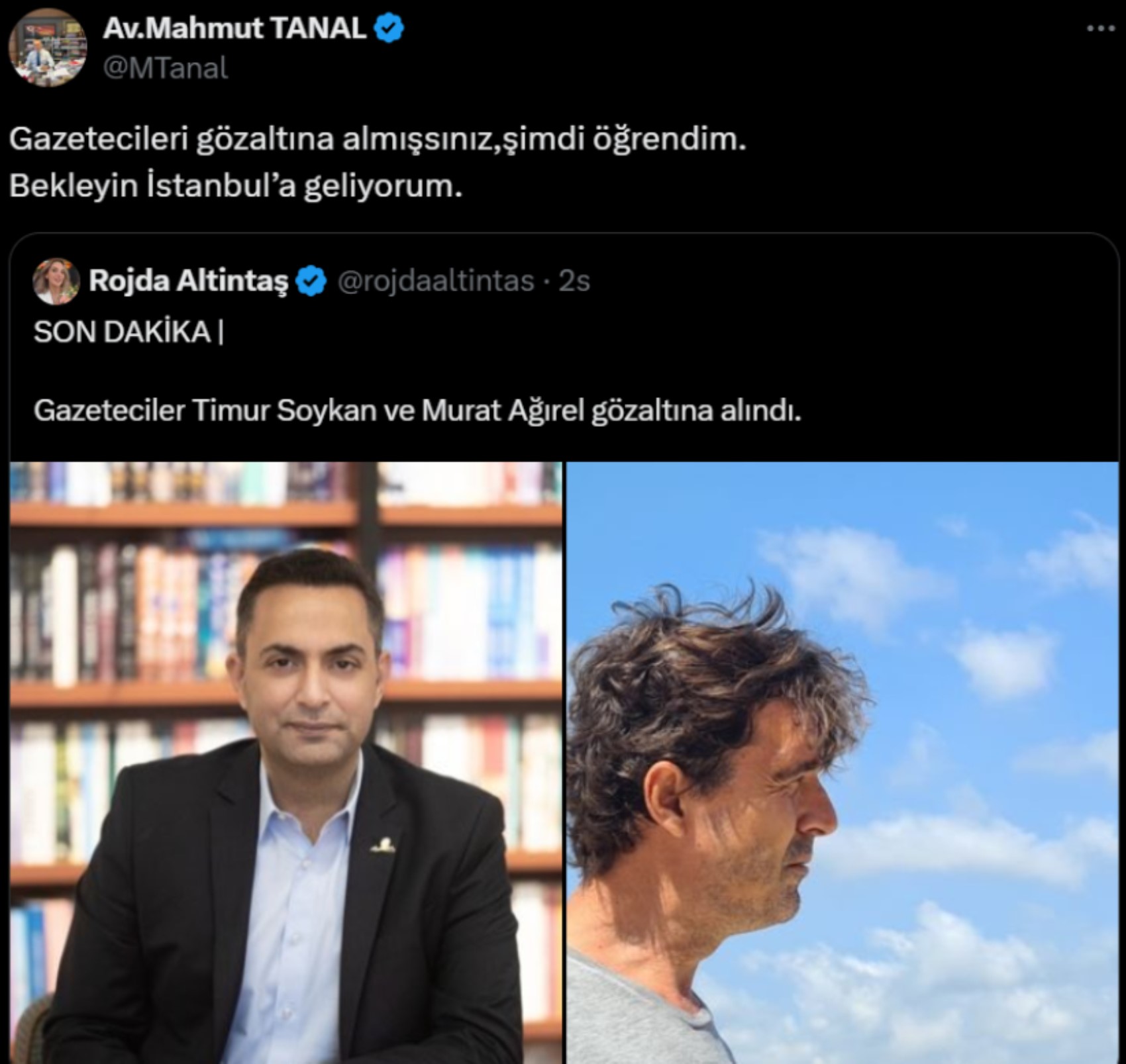 Gazetecilere gözaltı siyaset ve medyayı ayağa kaldırdı! Tepkiler peş peşe geldi