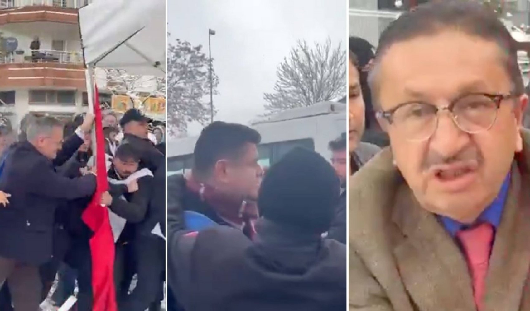 AKP'li Altındağ Belediye Başkanı'ndan işçiye yumruklu saldırı! İşte o anlar...