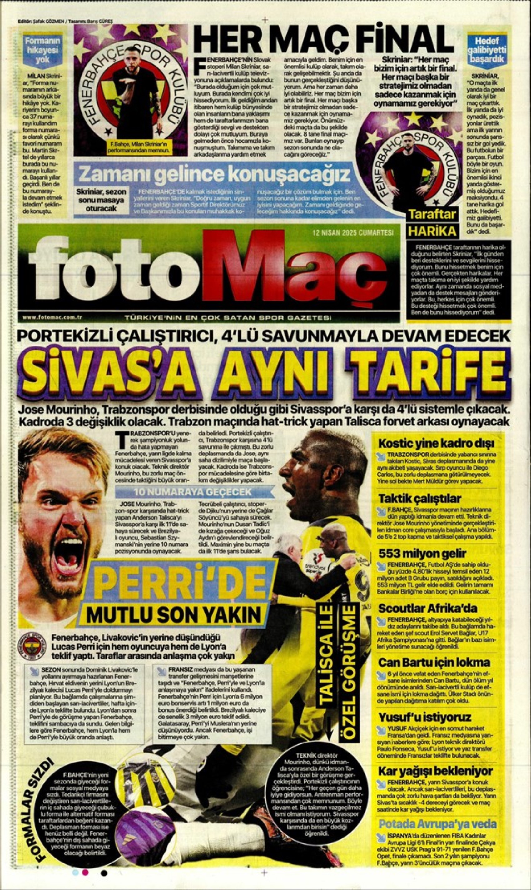 Sporda günün manşetleri... Osimhen sinyali verdi: 'Veda gibi...'