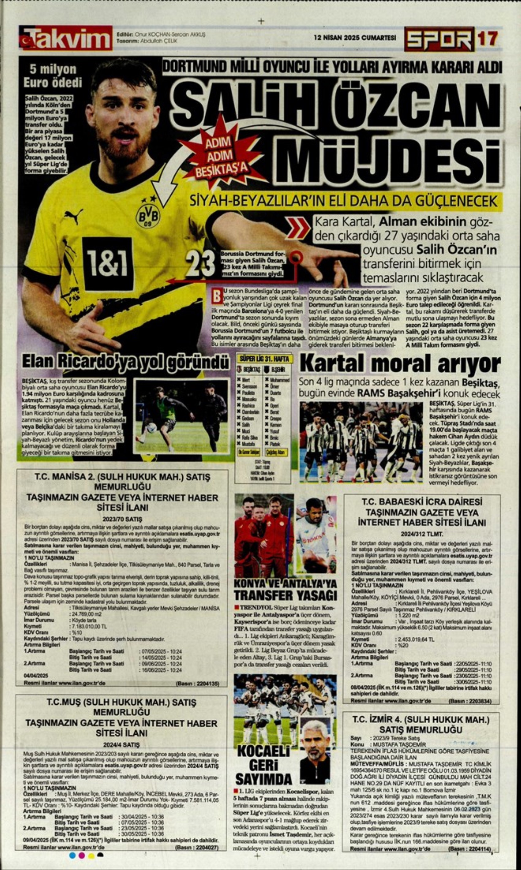 Sporda günün manşetleri... Osimhen sinyali verdi: 'Veda gibi...'