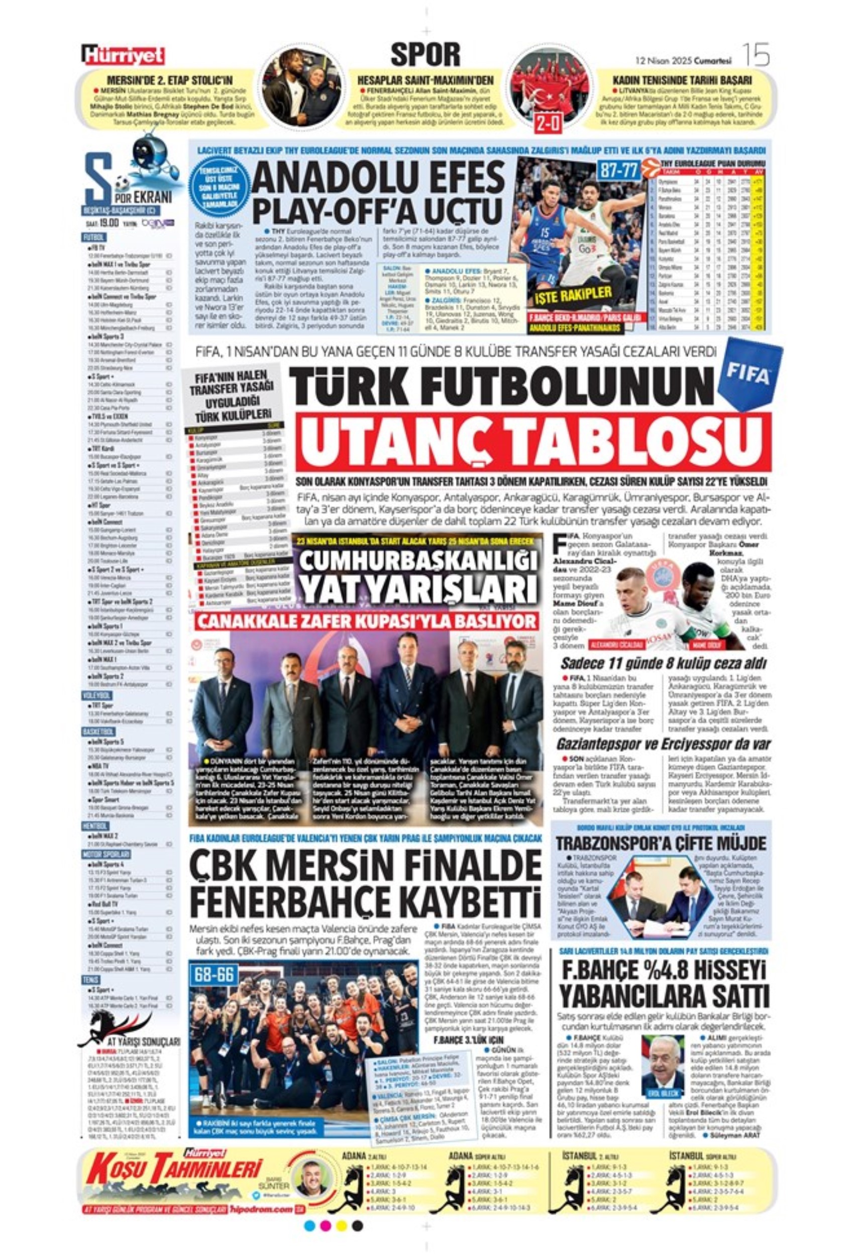 Sporda günün manşetleri... Osimhen sinyali verdi: 'Veda gibi...'