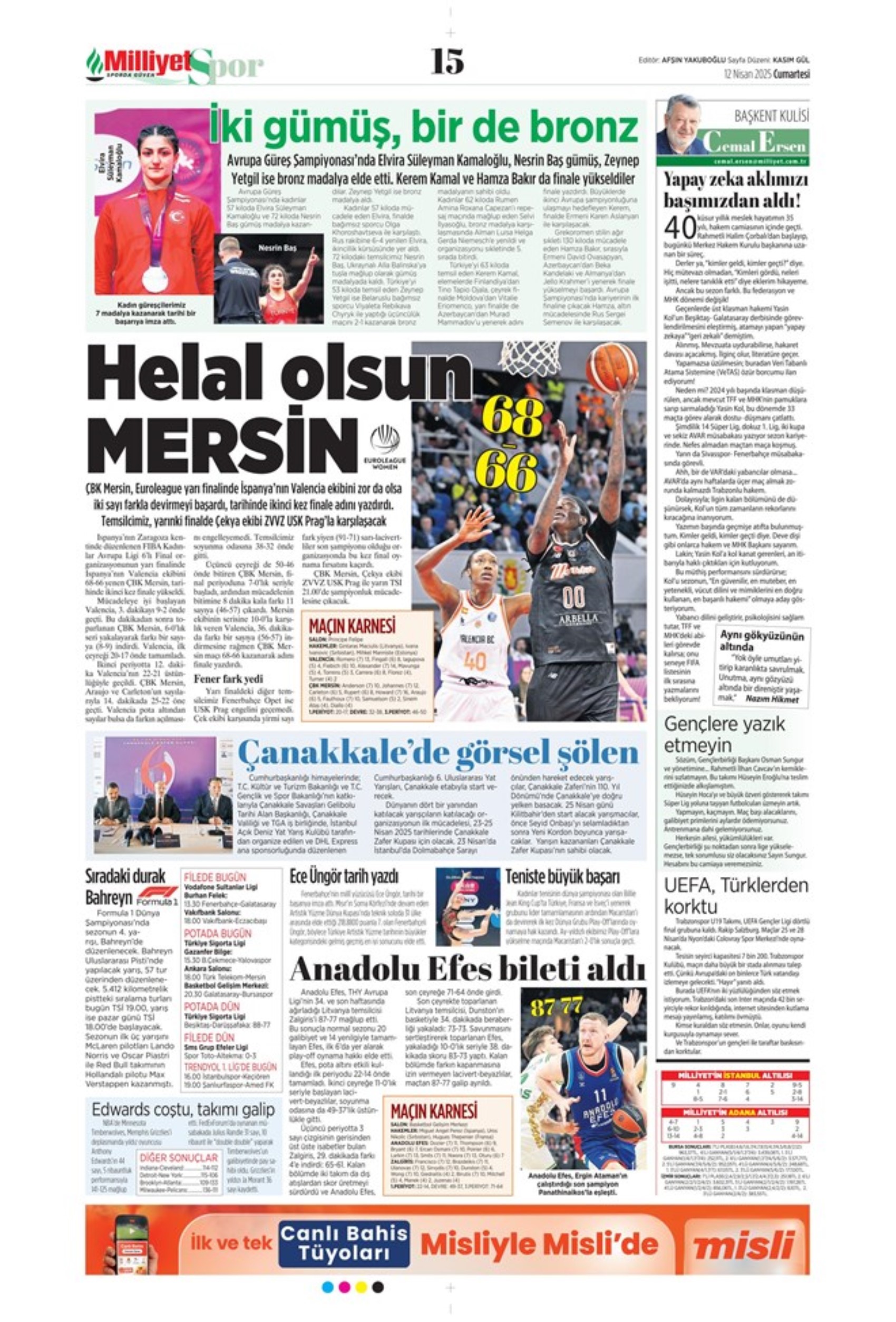 Sporda günün manşetleri... Osimhen sinyali verdi: 'Veda gibi...'