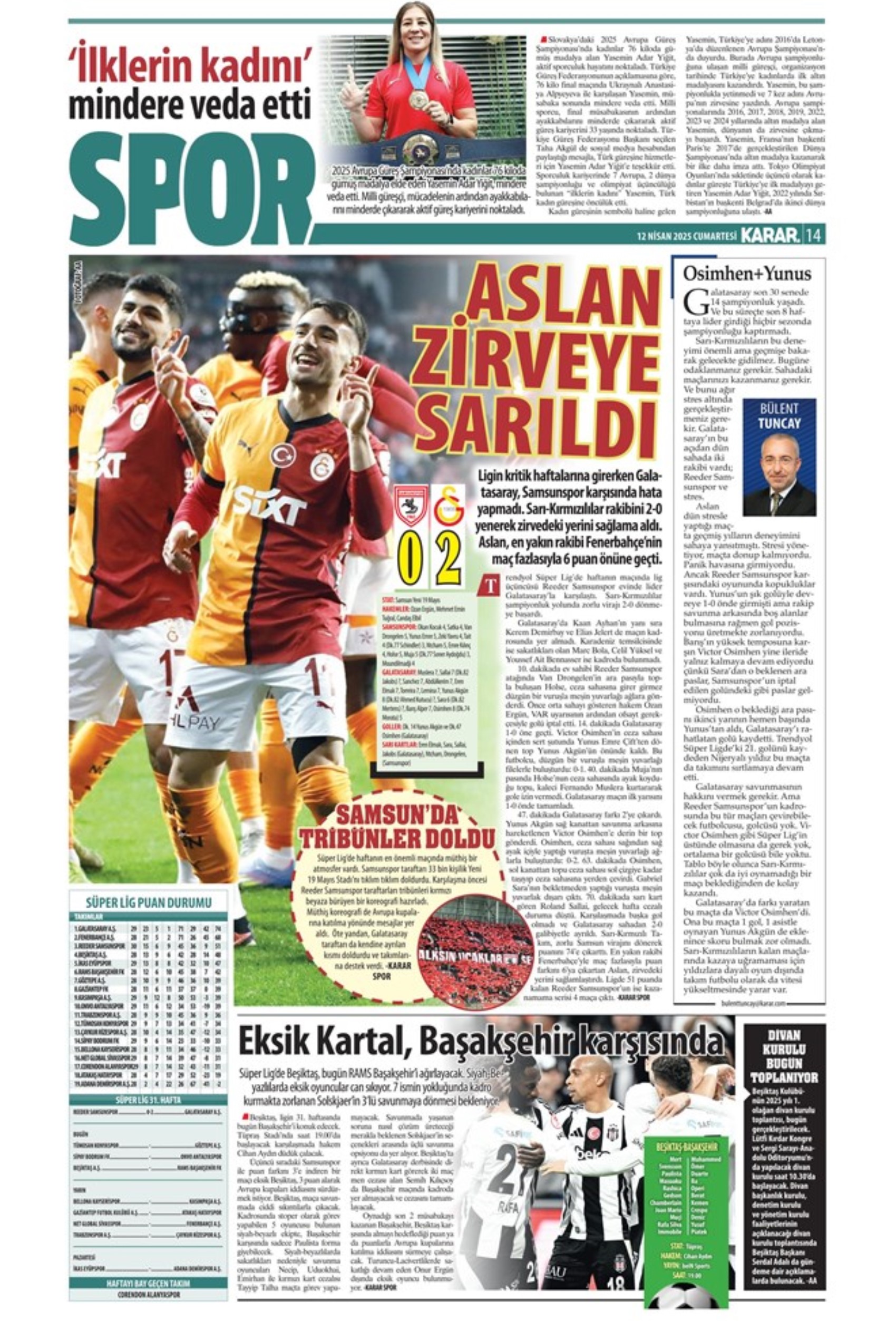 Sporda günün manşetleri... Osimhen sinyali verdi: 'Veda gibi...'