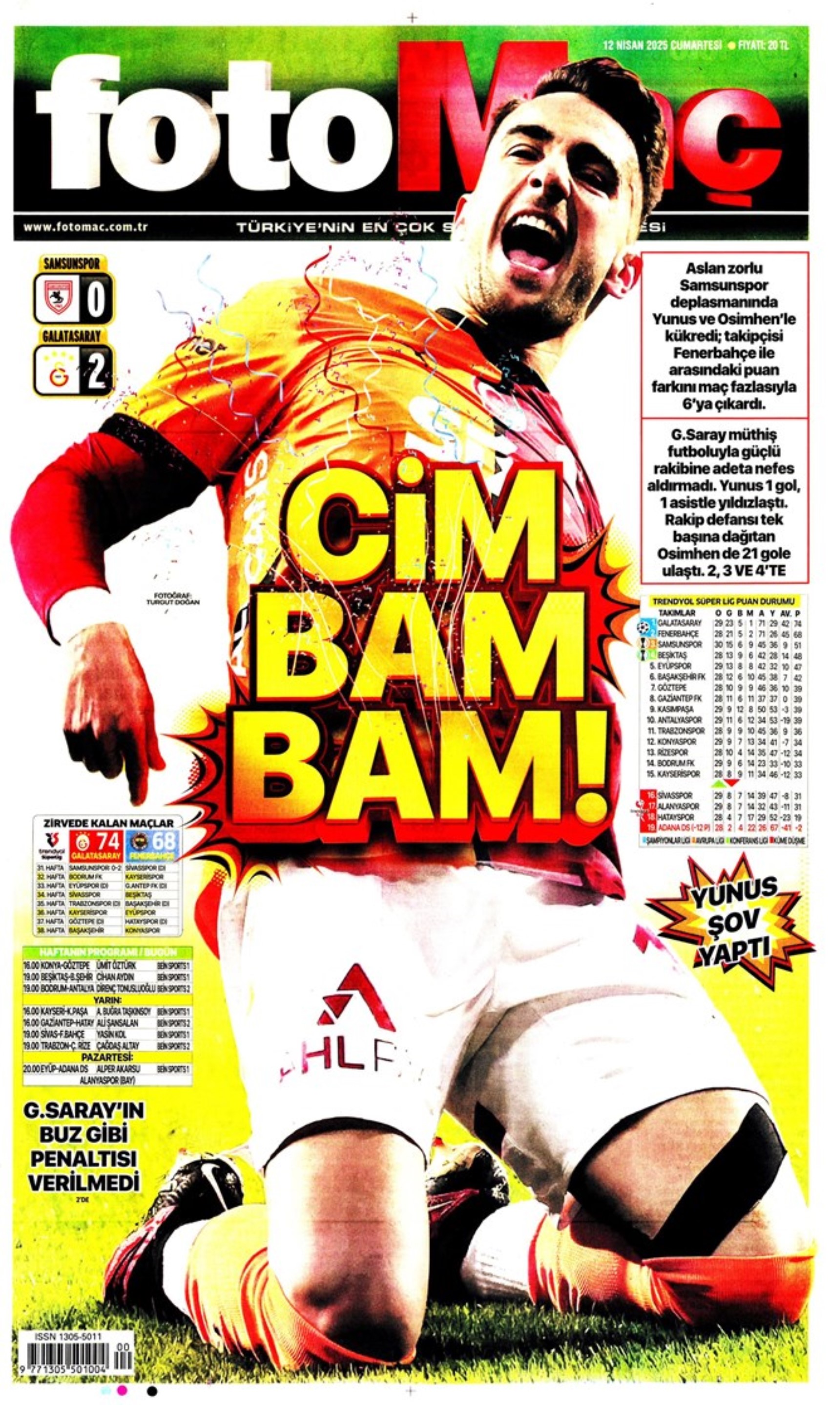 Sporda günün manşetleri... Osimhen sinyali verdi: 'Veda gibi...'