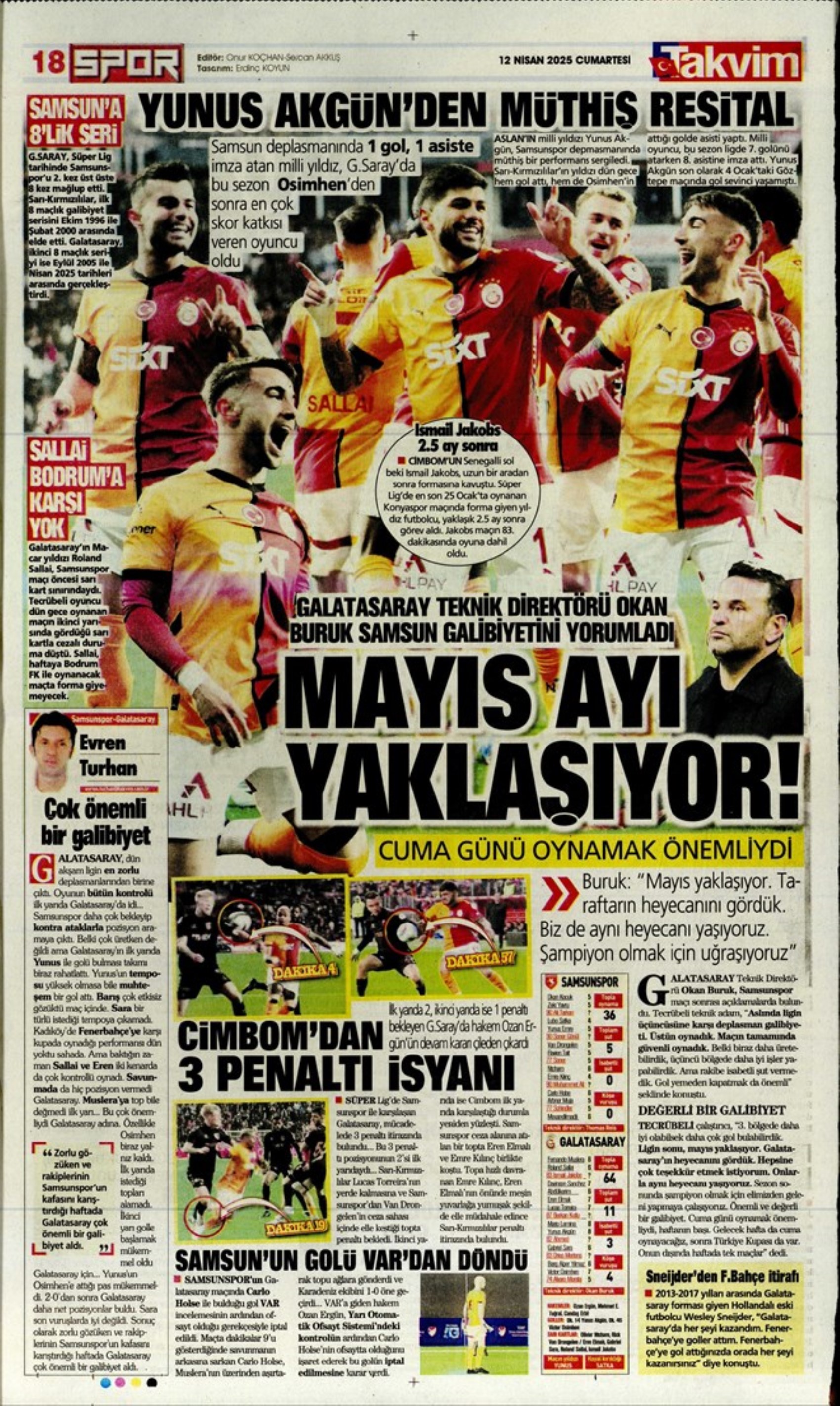 Sporda günün manşetleri... Osimhen sinyali verdi: 'Veda gibi...'