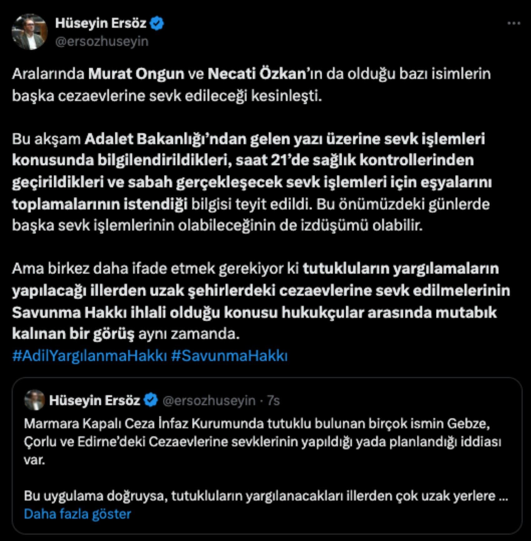 İBB soruşturması: Silivri Cezaevi'ndeki tutuklulara gece yarısı sevk hazırlığı! Aralarında Murat Ongun da var
