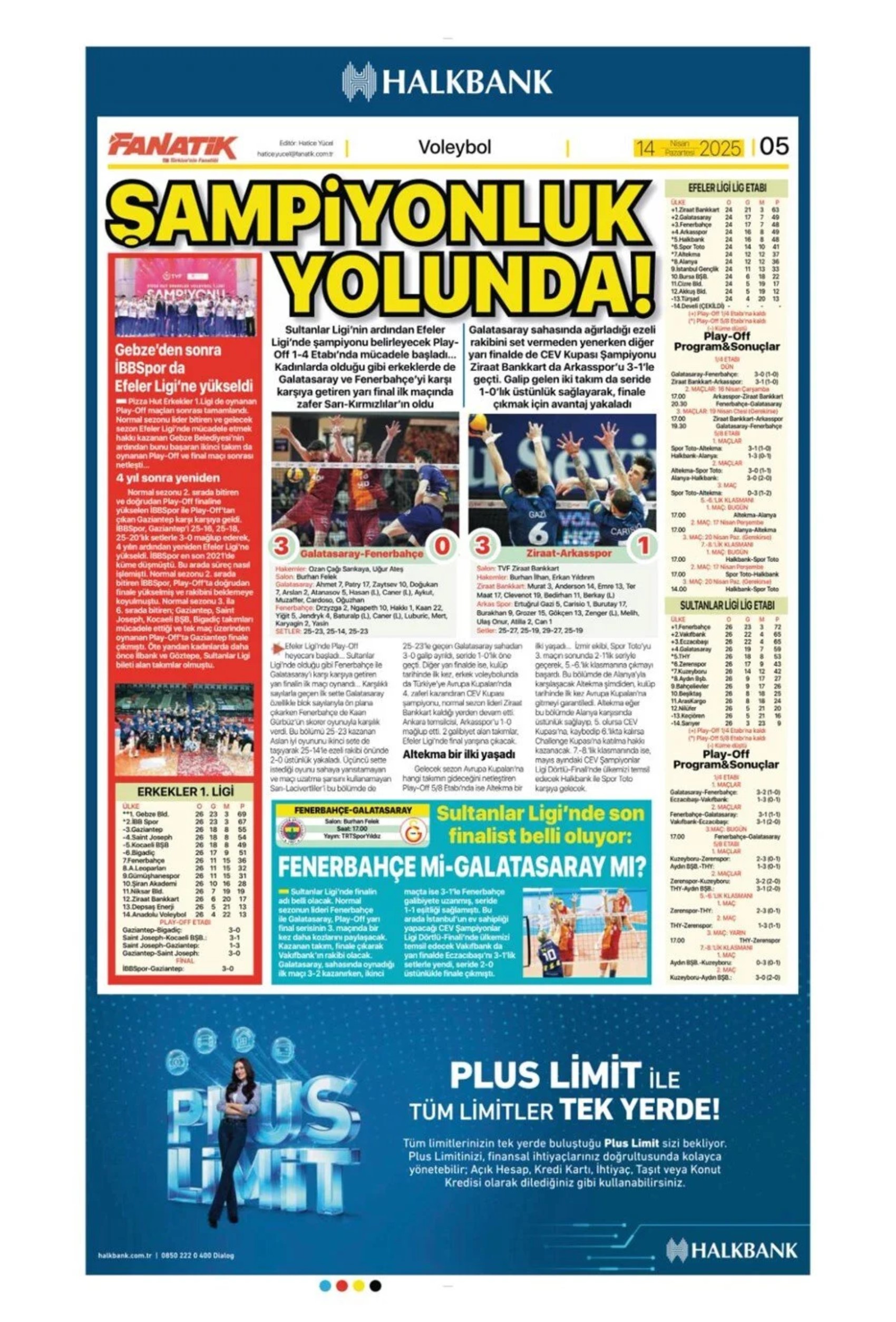Sporda günün manşetleri: Fenerbahçe vazgeçmiyor