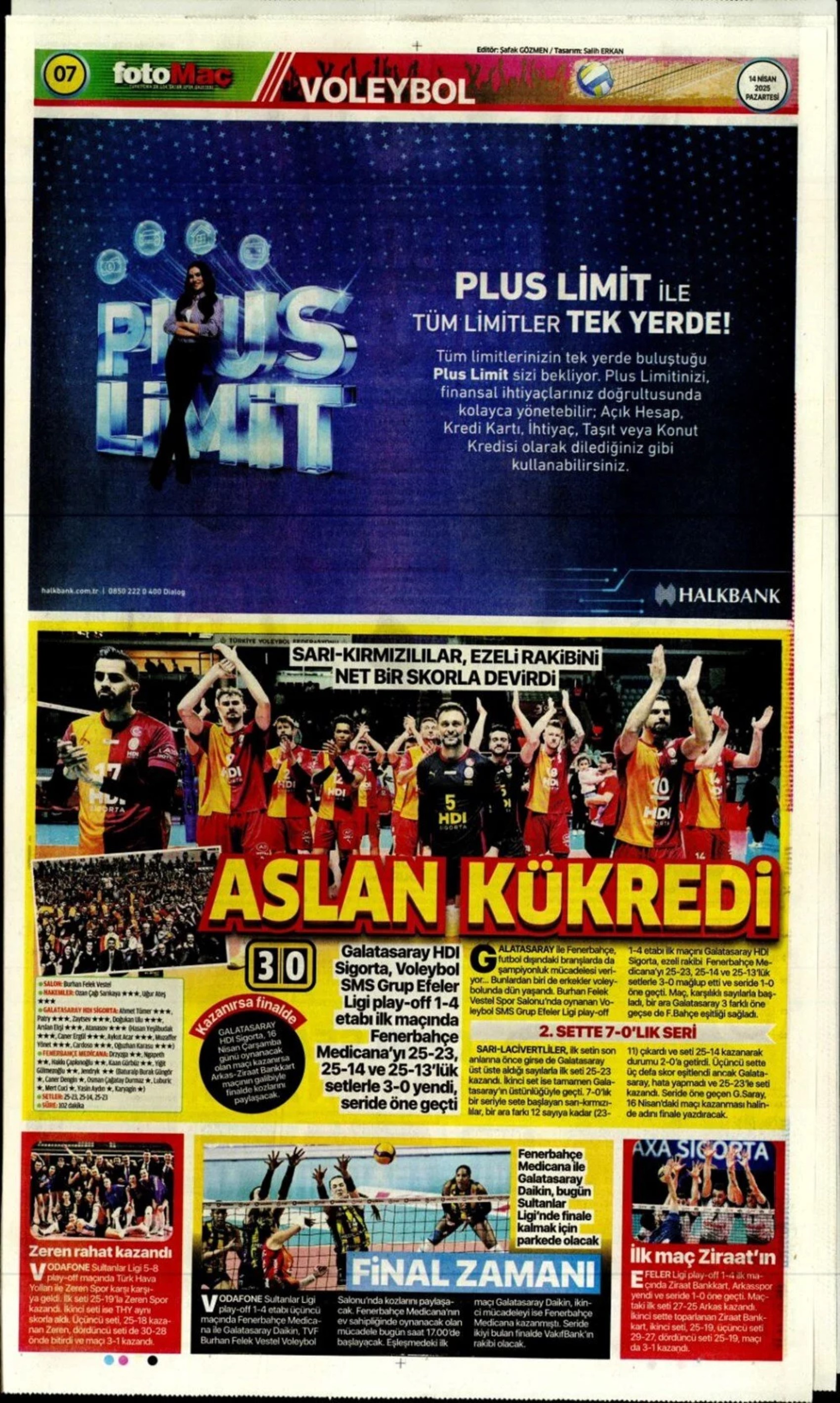 Sporda günün manşetleri: Fenerbahçe vazgeçmiyor